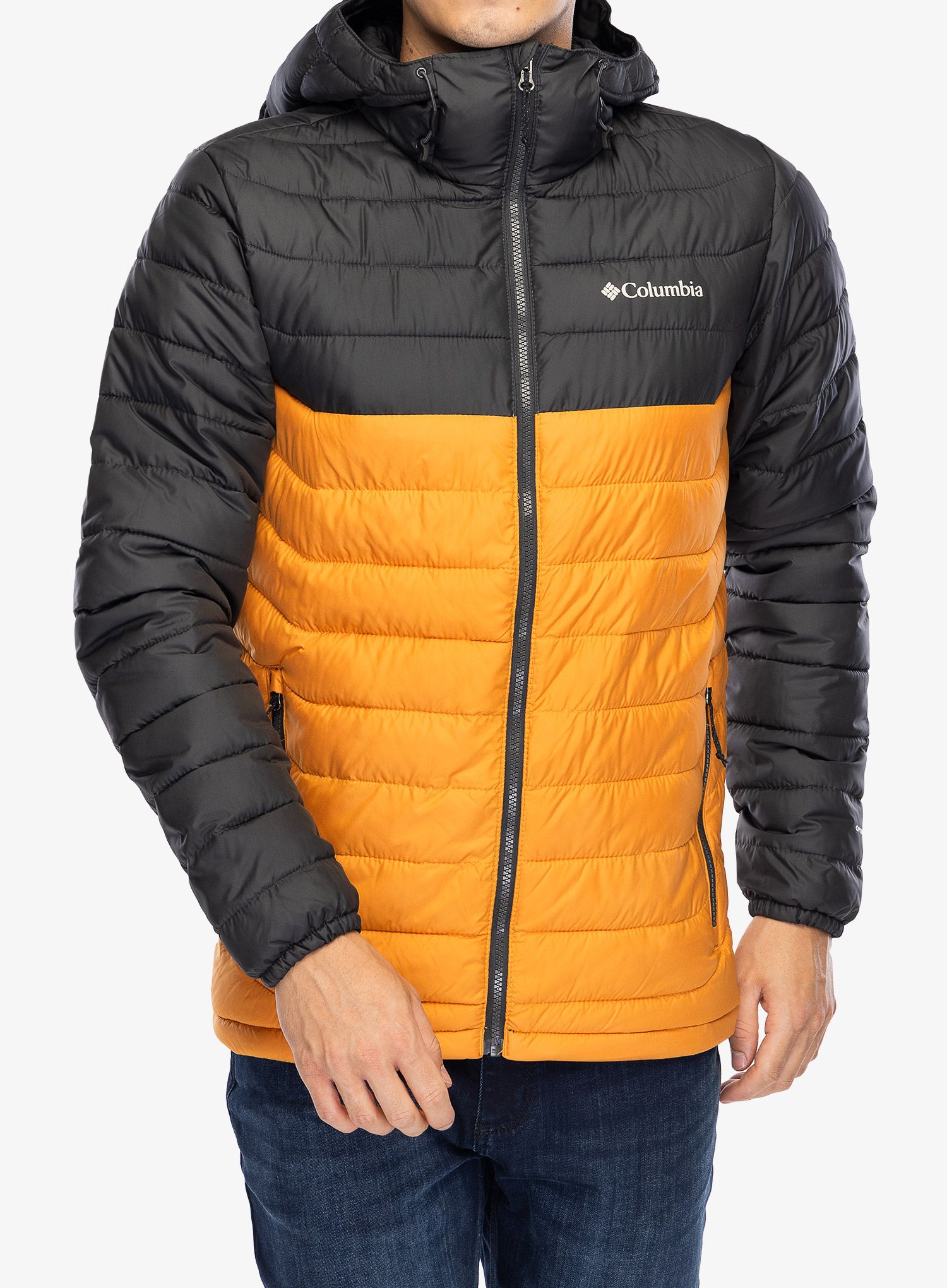 Jakna Columbia Powder Lite II Hooded Jacket - sunstone/shark