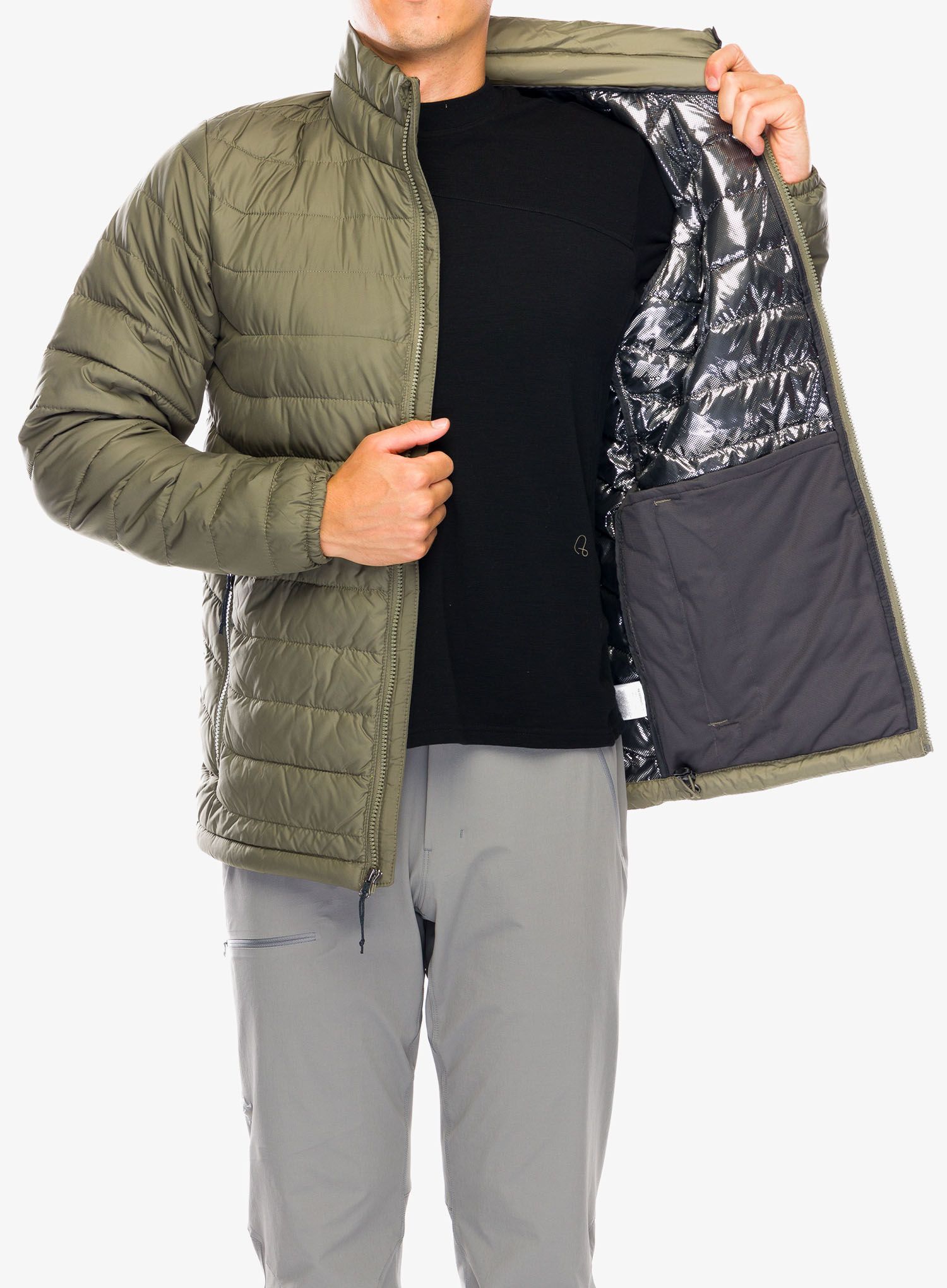 Jakna s postavom Columbia Powder Lite II Jacket - stone green