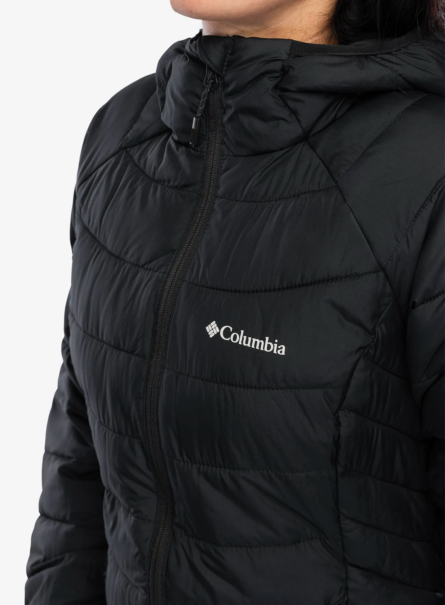 Ženski kaput Columbia Powder Lite II Mid Jacket - black