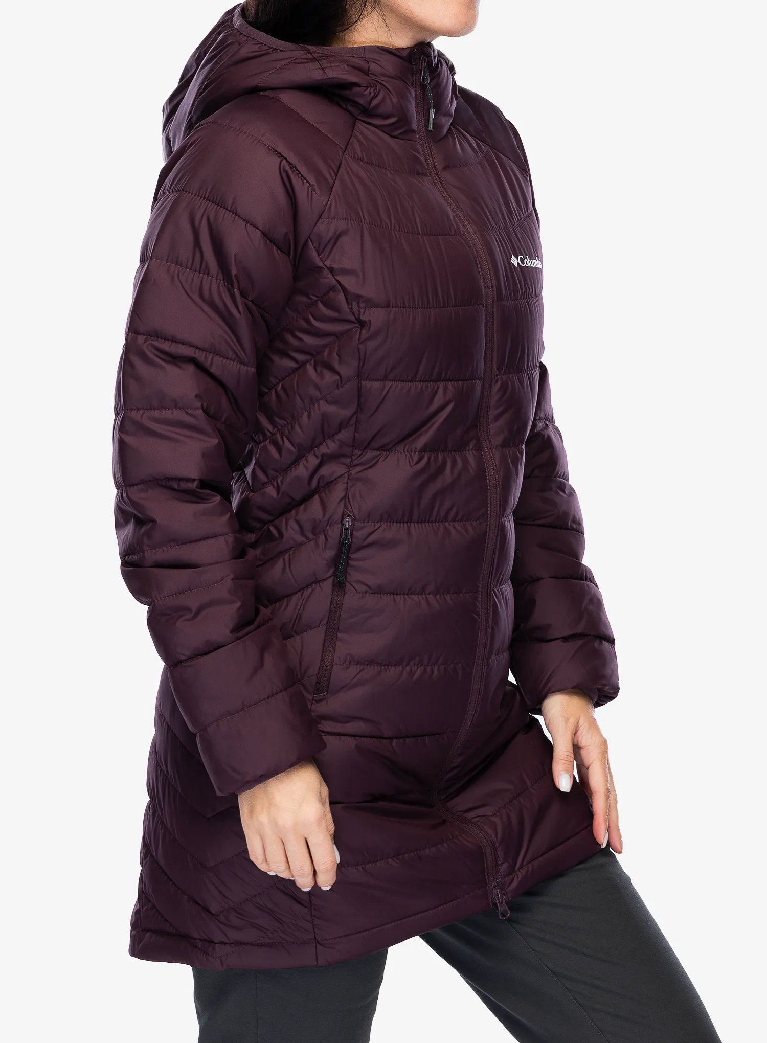 Ženski kaput Columbia Powder Lite II Mid Jacket - moonvista