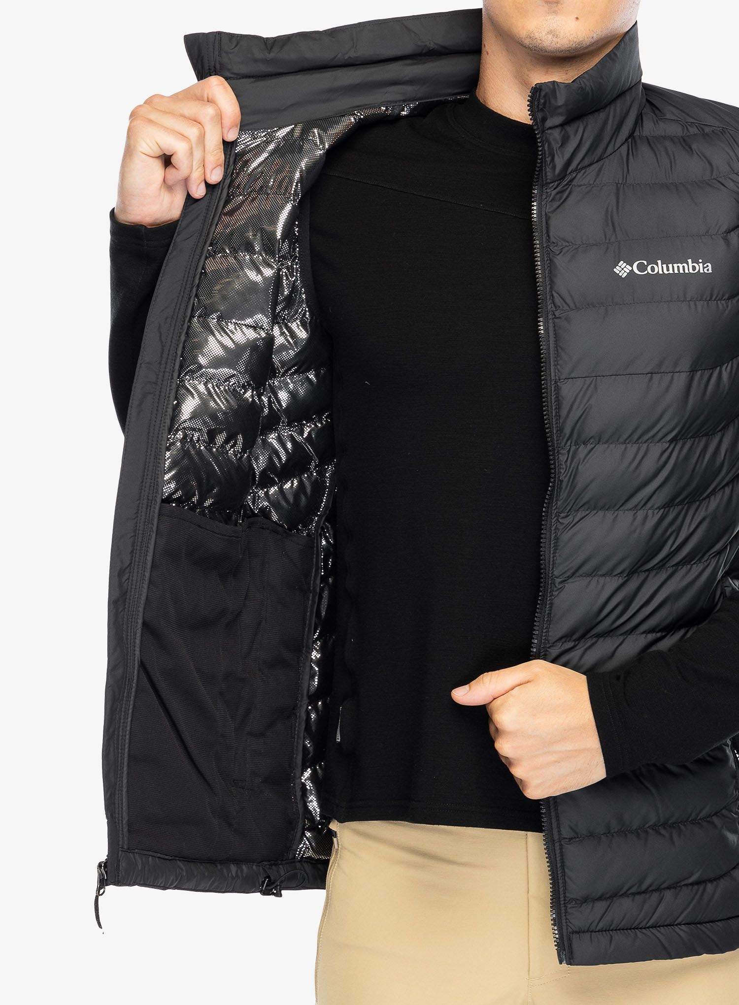 Prsluk Columbia Powder Lite II Vest - black