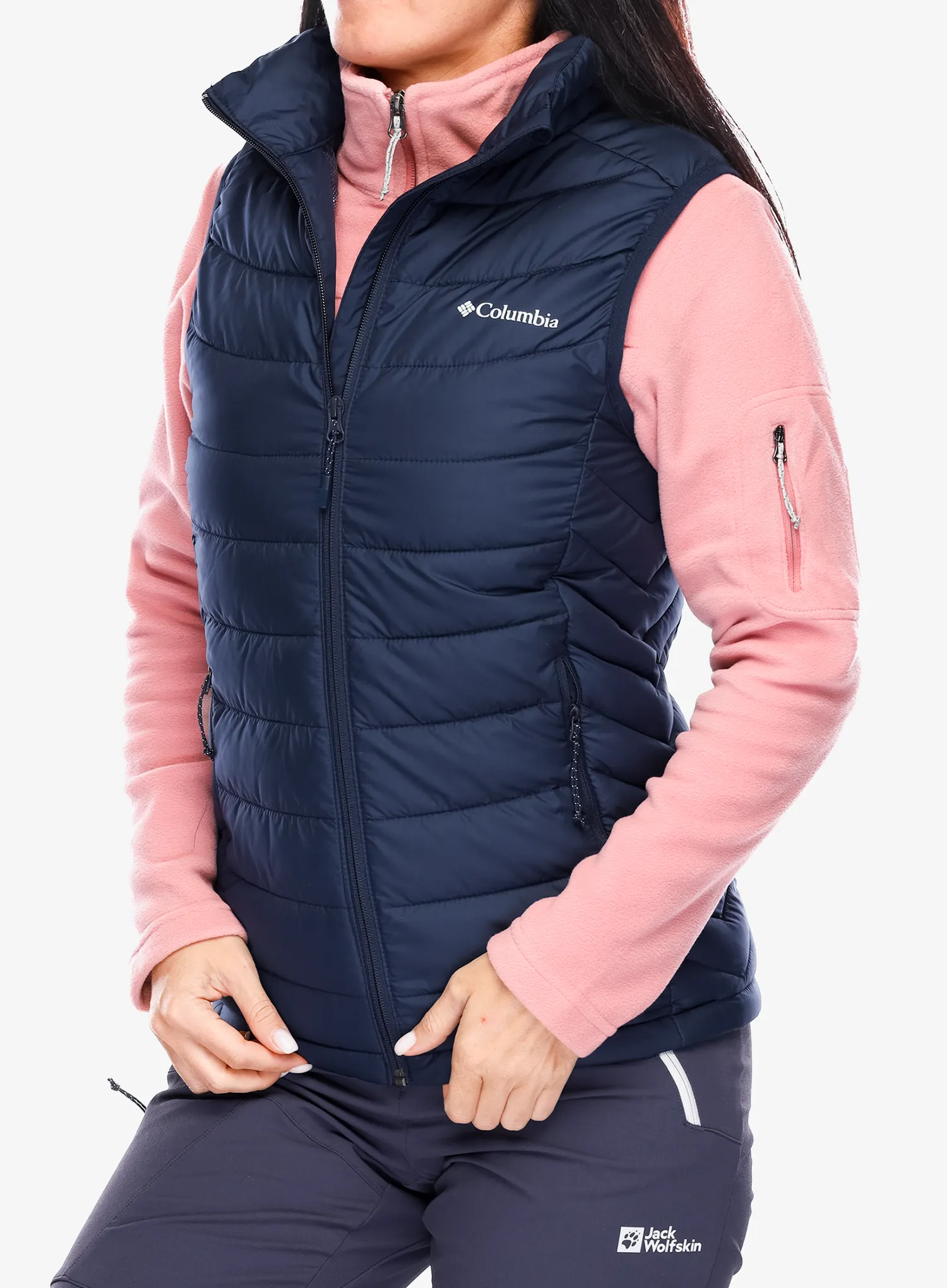 Ženski prsluk Columbia Powder Lite II Vest - collegiate navy