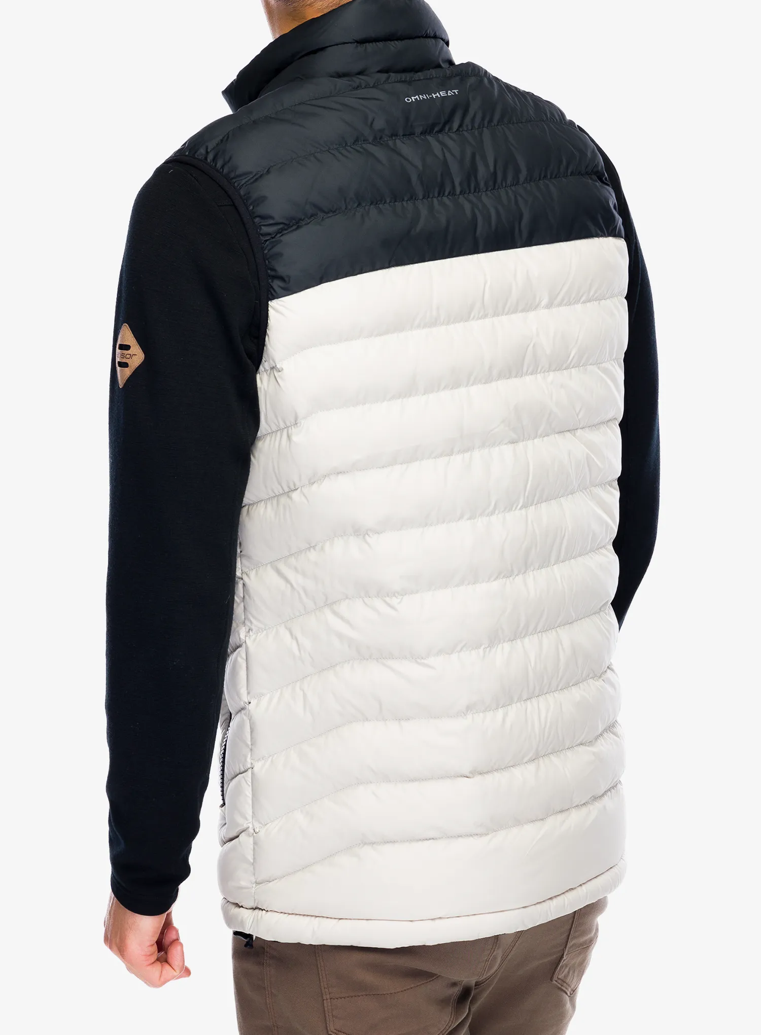 Prsluk Columbia Powder Lite II Vest - dark stone/black