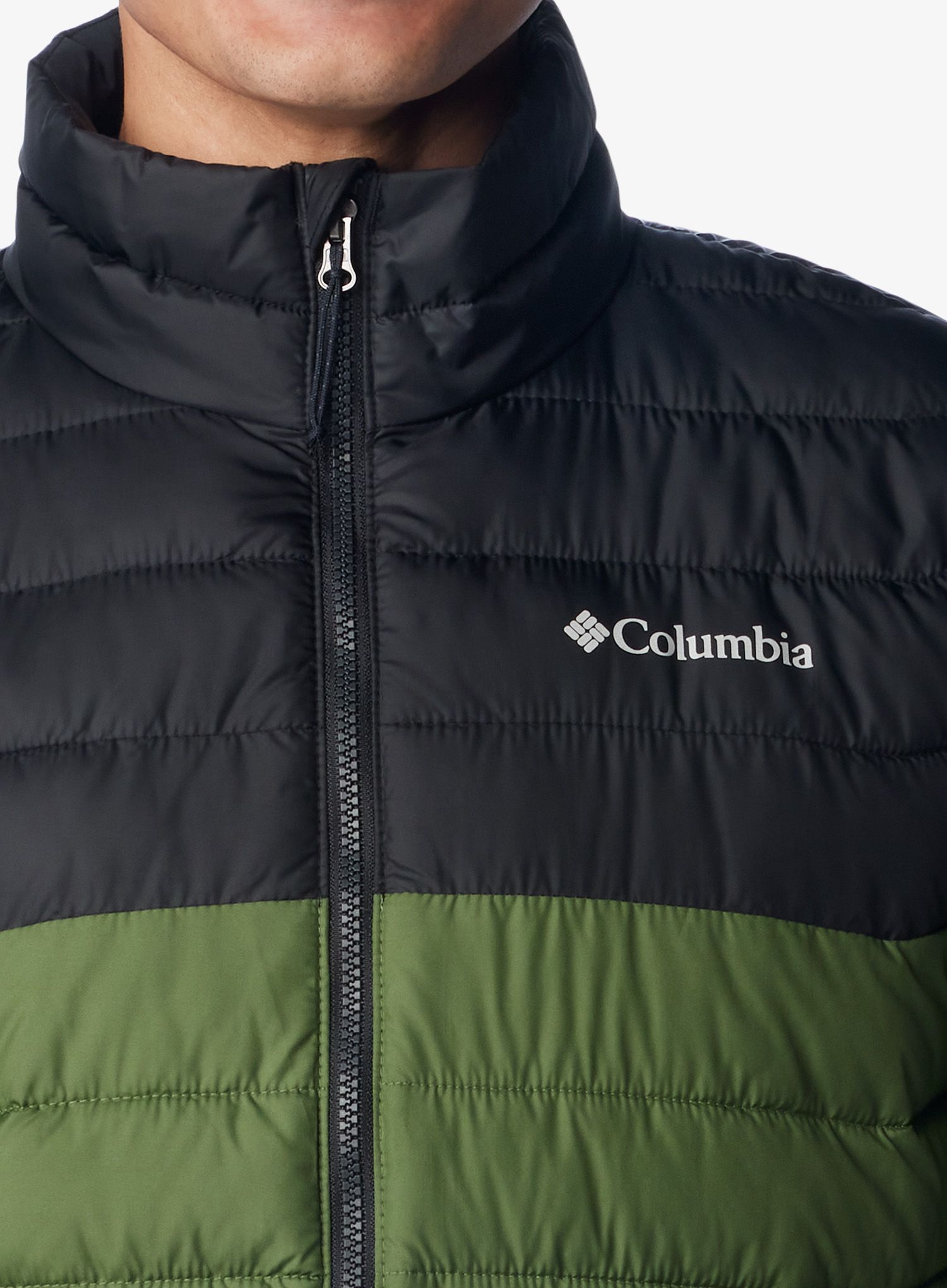 Jakna s postavom Columbia Powder Lite Jacket - canteen/black