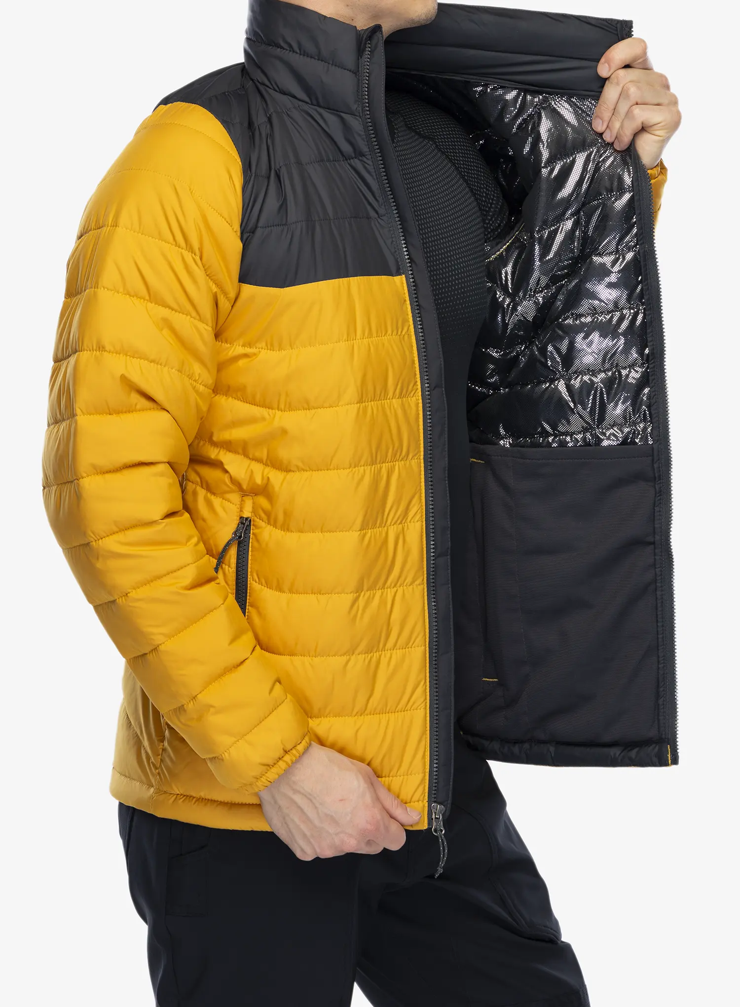 Jakna s postavom Columbia Powder Lite Jacket - raw honey/shark