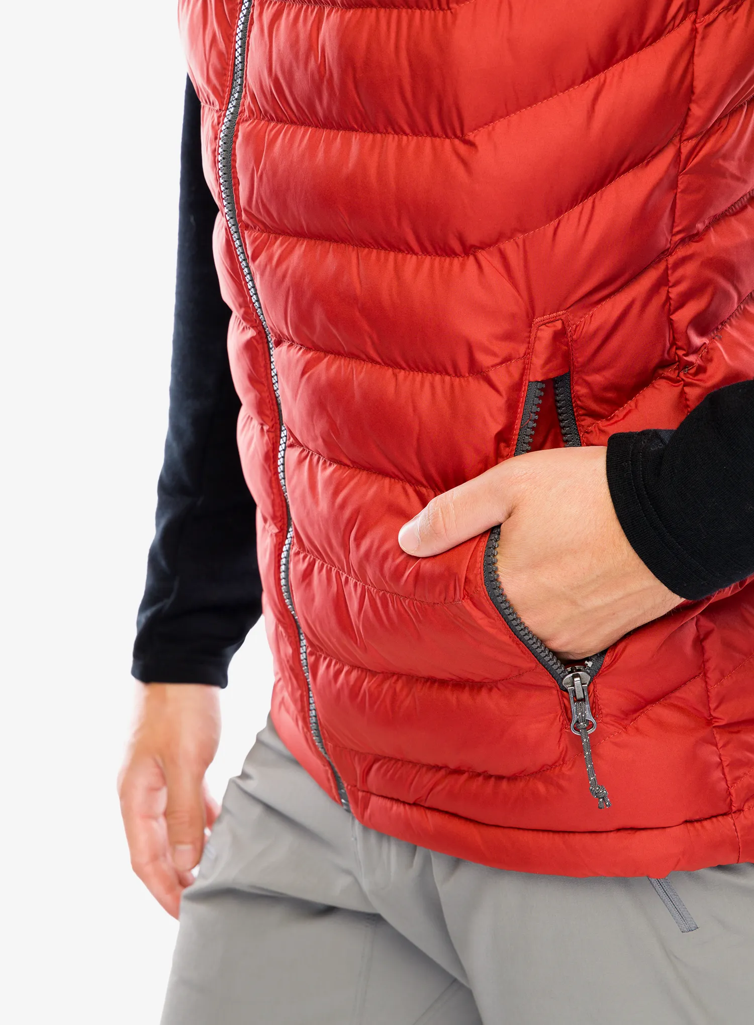 Prsluk Columbia Powder Lite Vest - warp red/shark