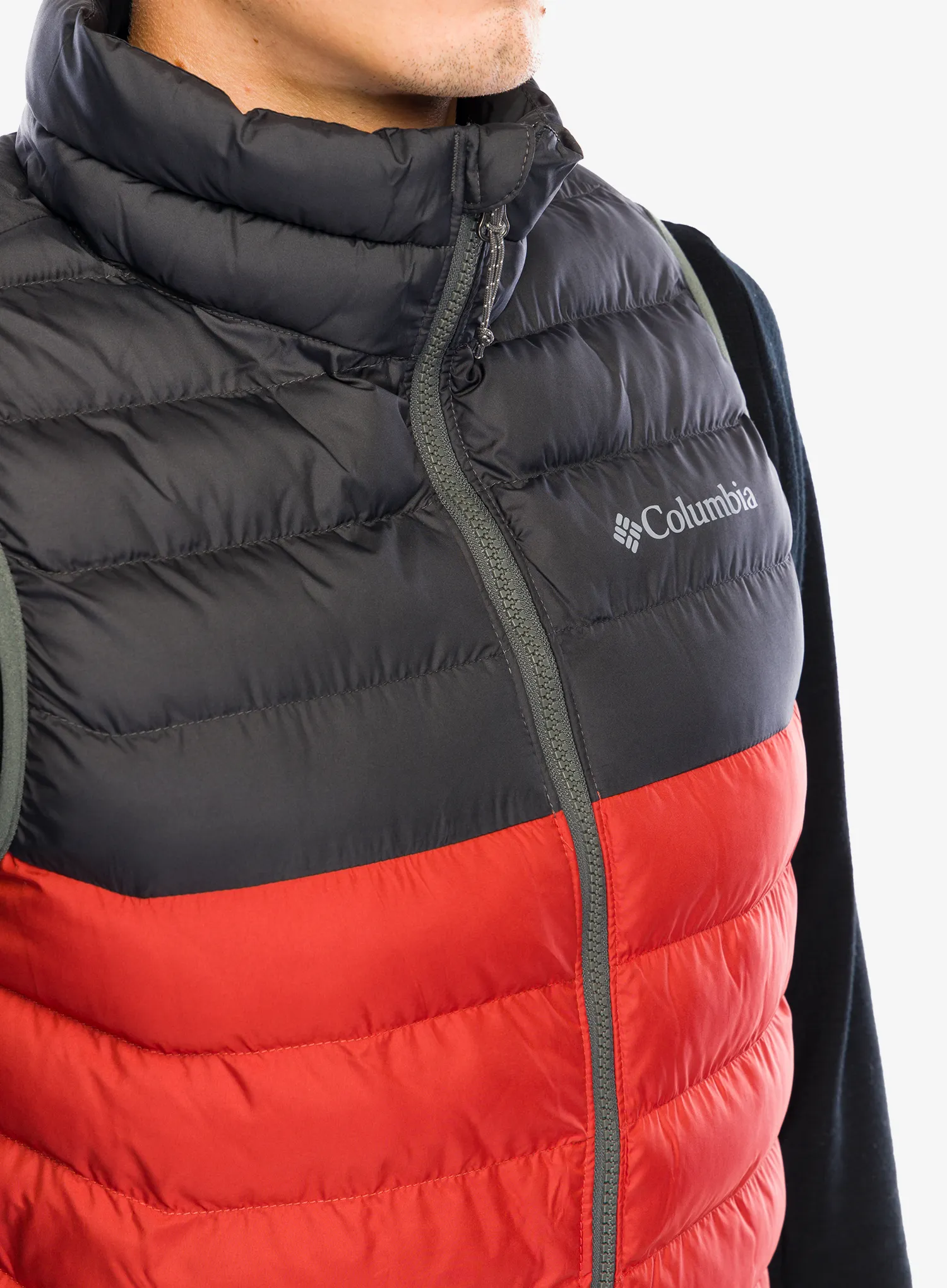 Prsluk Columbia Powder Lite Vest - warp red/shark