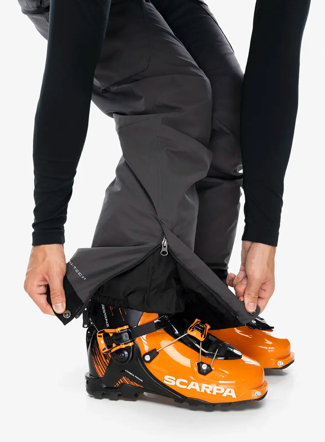 Skijaške hlače Columbia Powder Stash II Pant - shark/black