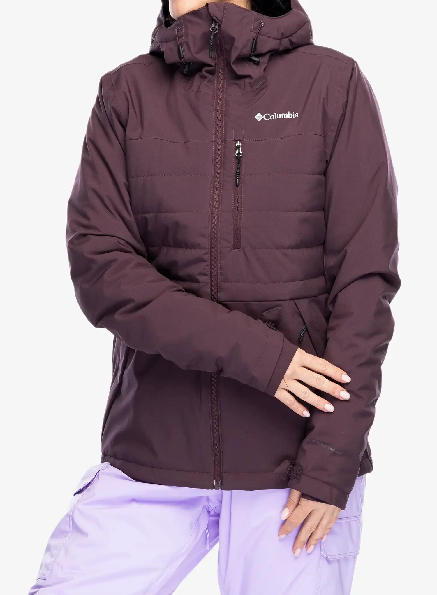 Jakna s postavom ženska Columbia Powdered Peak Insulated Jacket - moonvista