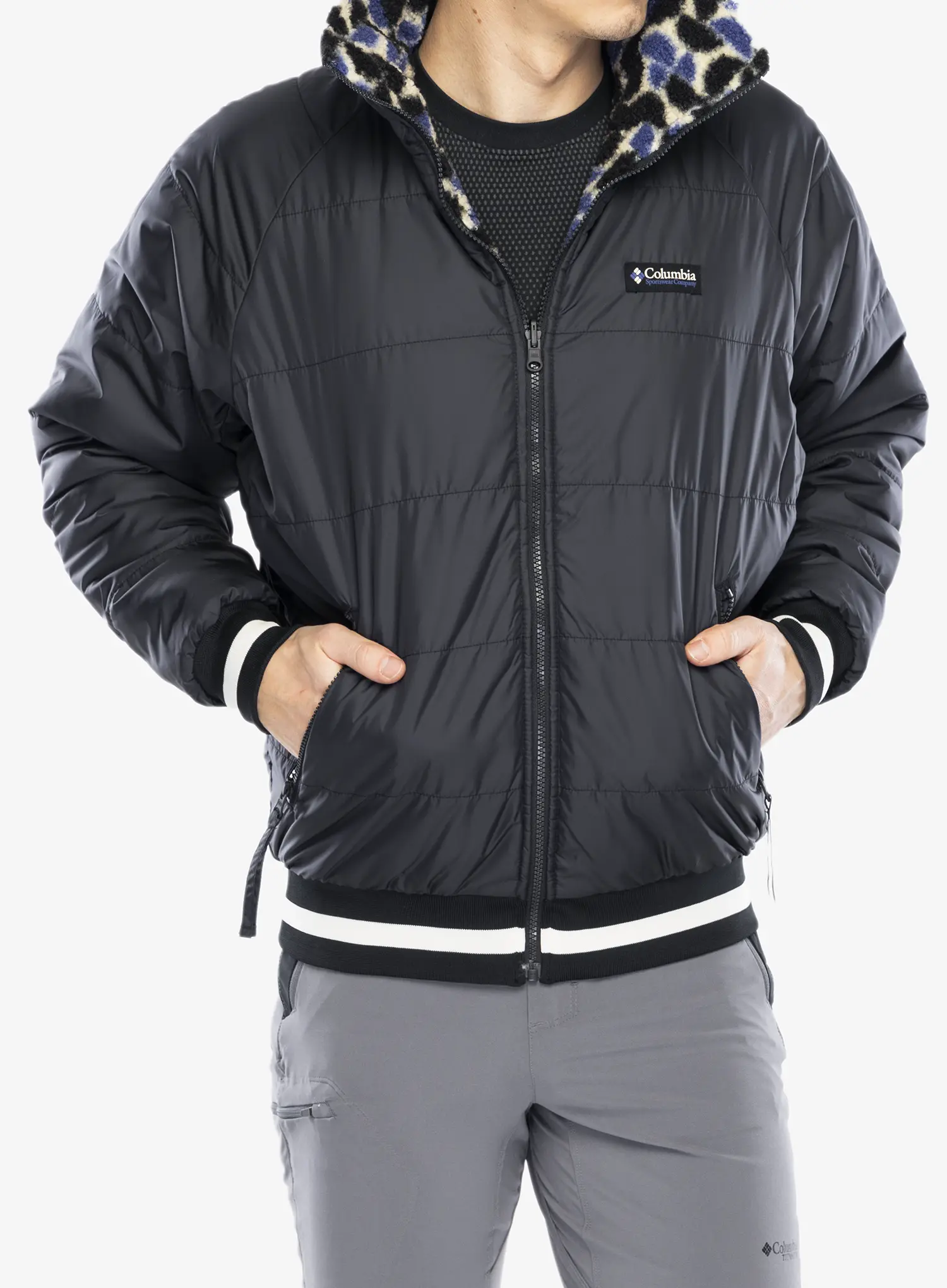 Jakna 3u1 Columbia Powderkeg II Remastered Interchange - black