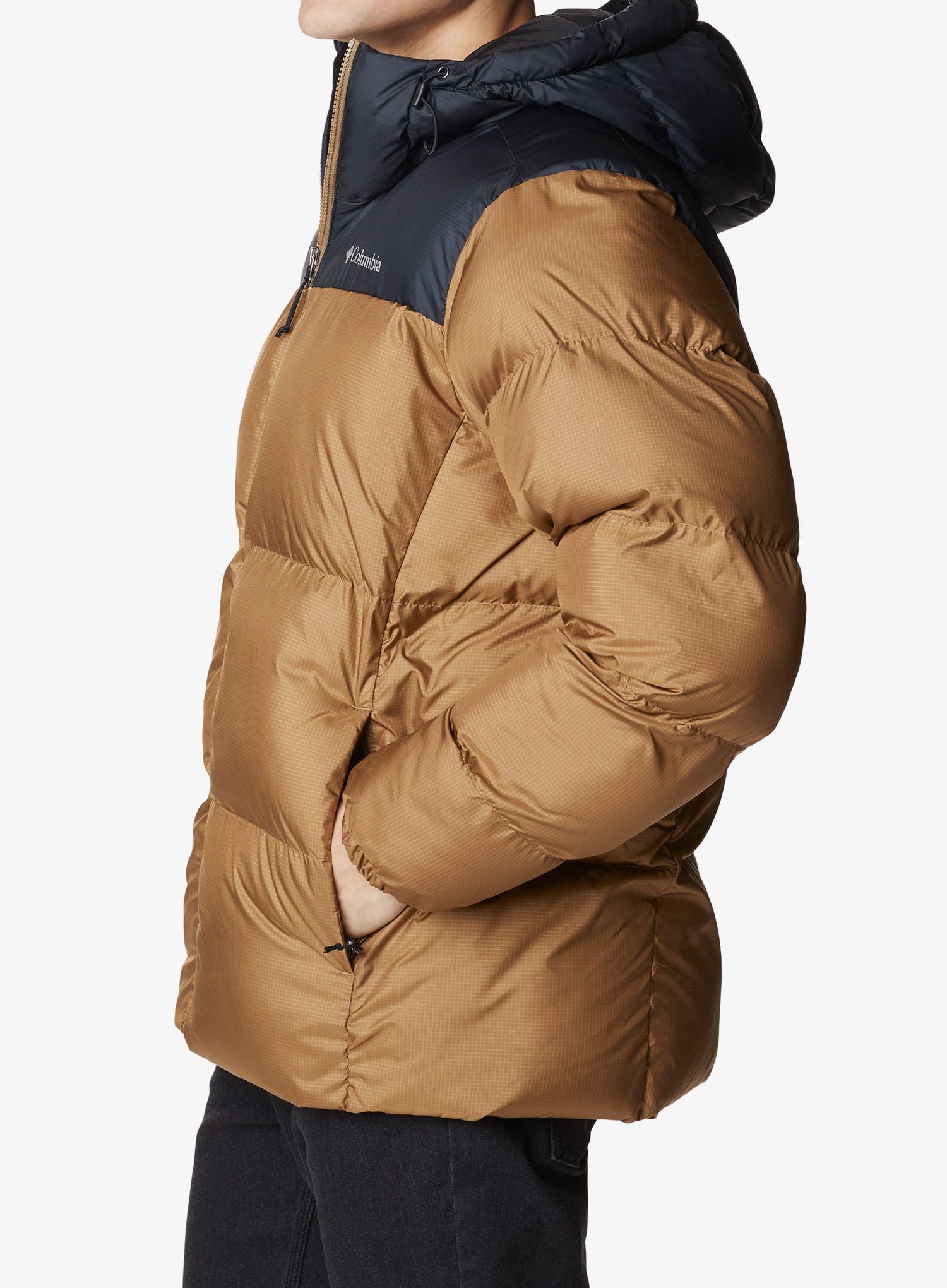 Jakna s postavom Columbia Puffect Hooded Jacket - delta/black