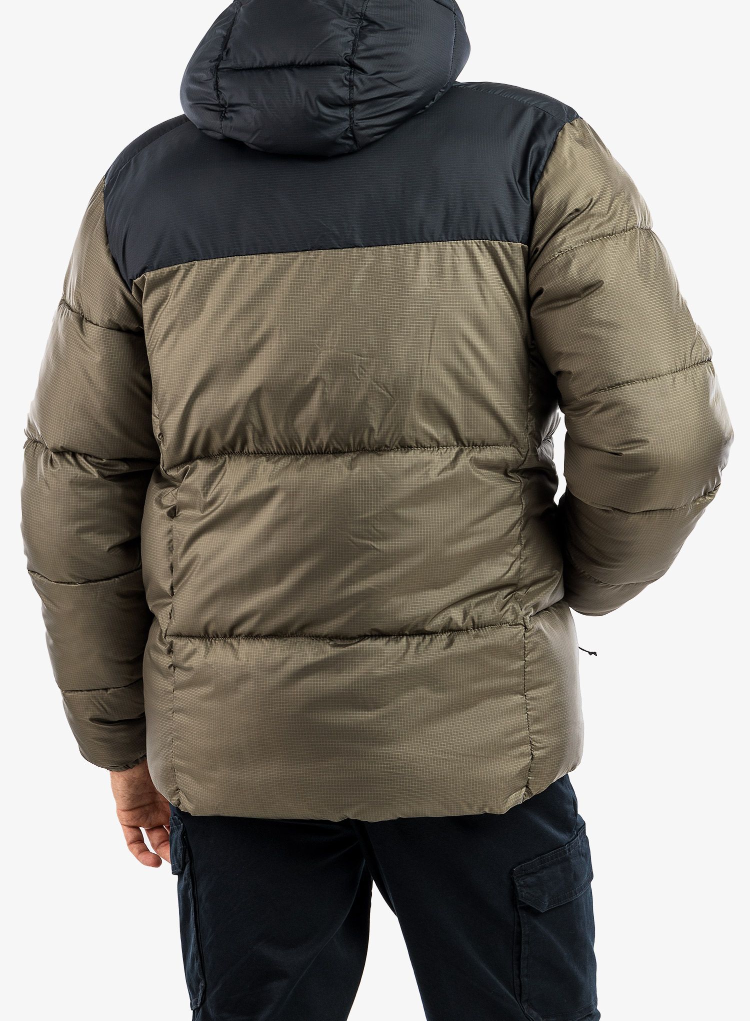 Zimska jakna Columbia Puffect Hooded Jacket - stone green/black