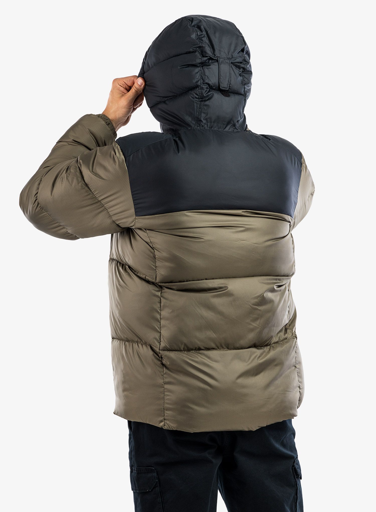Zimska jakna Columbia Puffect Hooded Jacket - stone green/black