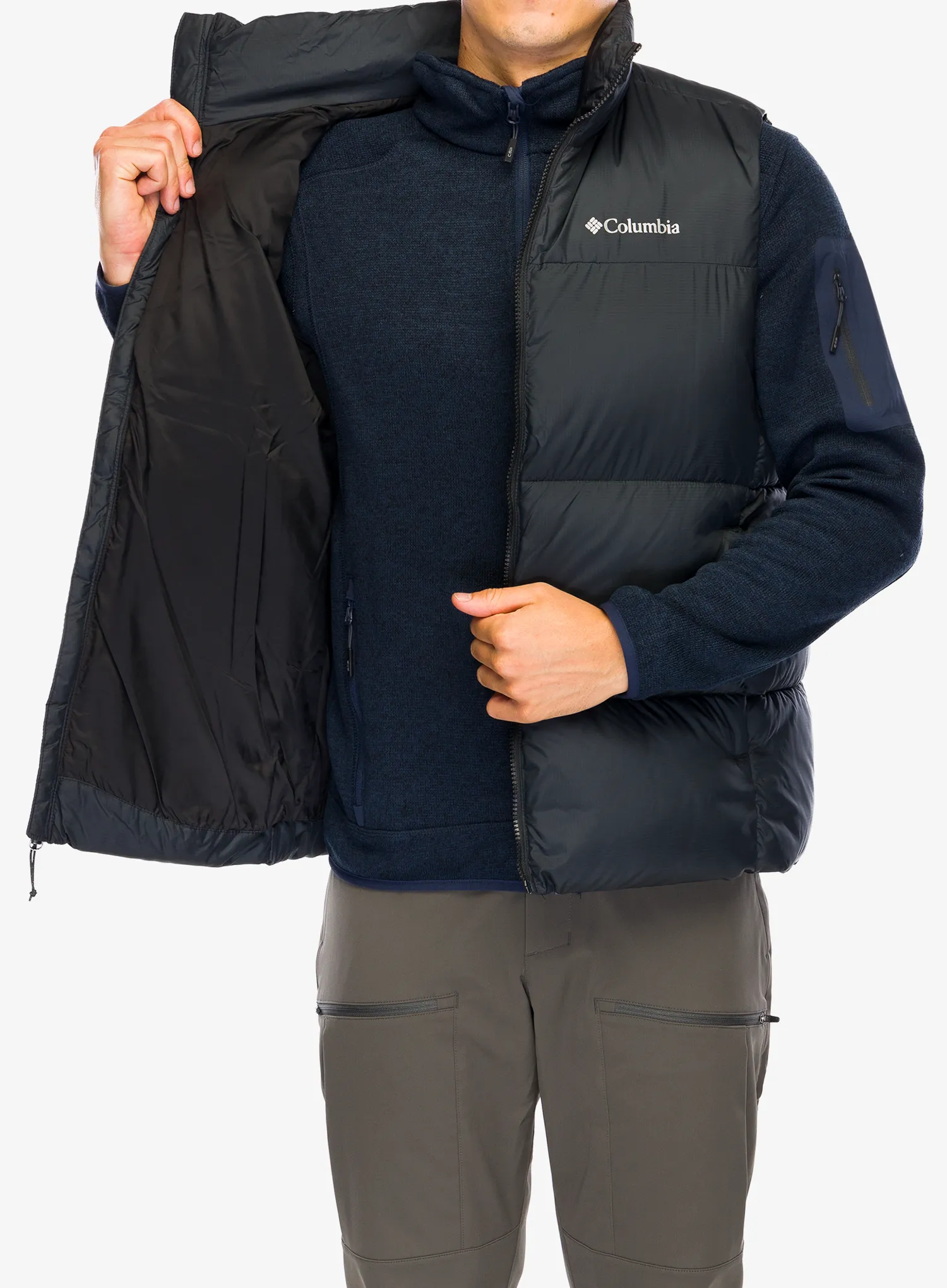 Prsluk Columbia Puffect III Vest - black