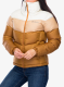 Jakna s postavom ženska Columbia Puffect II Colorblock Jacket - camel brown/canoe/chalk