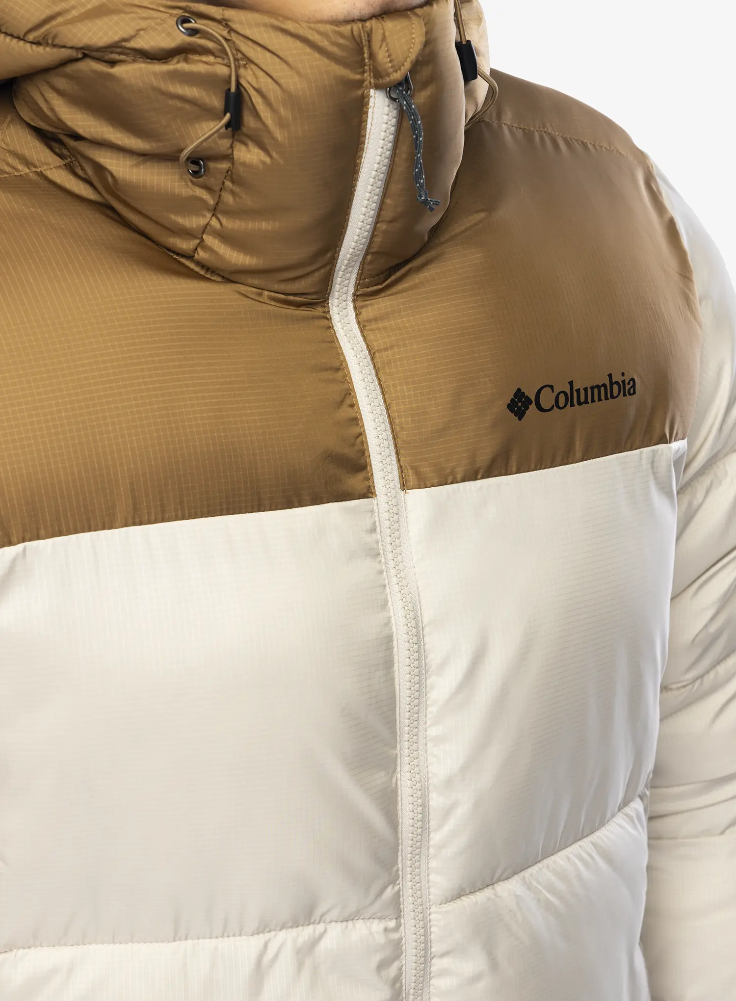 Zimska jakna Columbia Puffect II Hooded Jacket - dark stone/delta