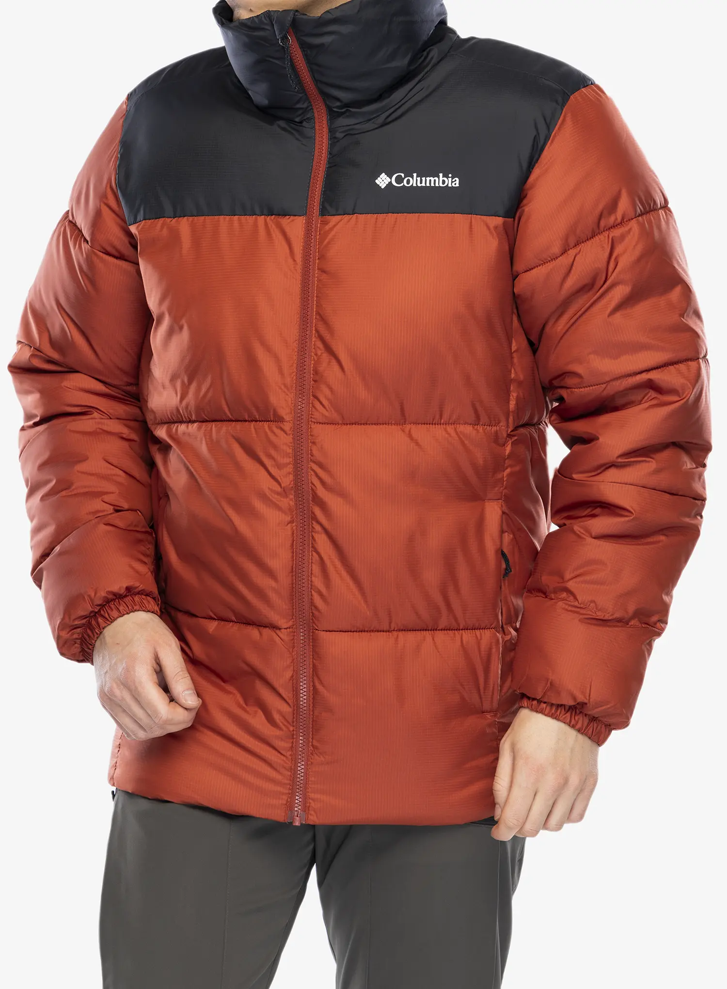 Jakna s postavom Columbia Puffect II Jacket - warp red/shark