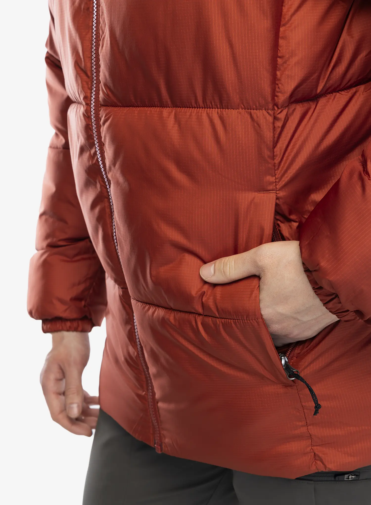 Jakna s postavom Columbia Puffect II Jacket - warp red/shark