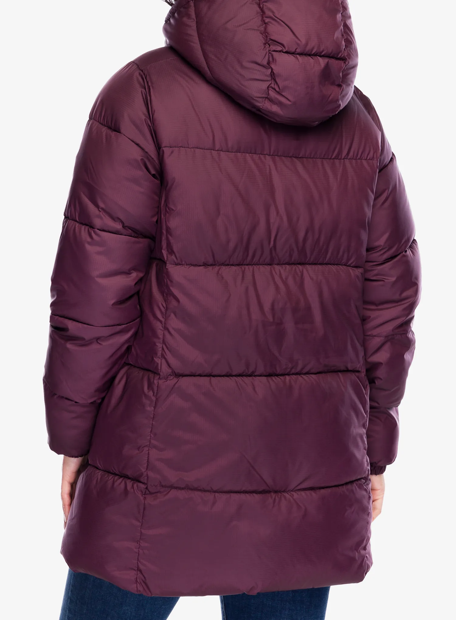 Ženski kaput Columbia Puffect II Mid Hooded Jacket - moonvista