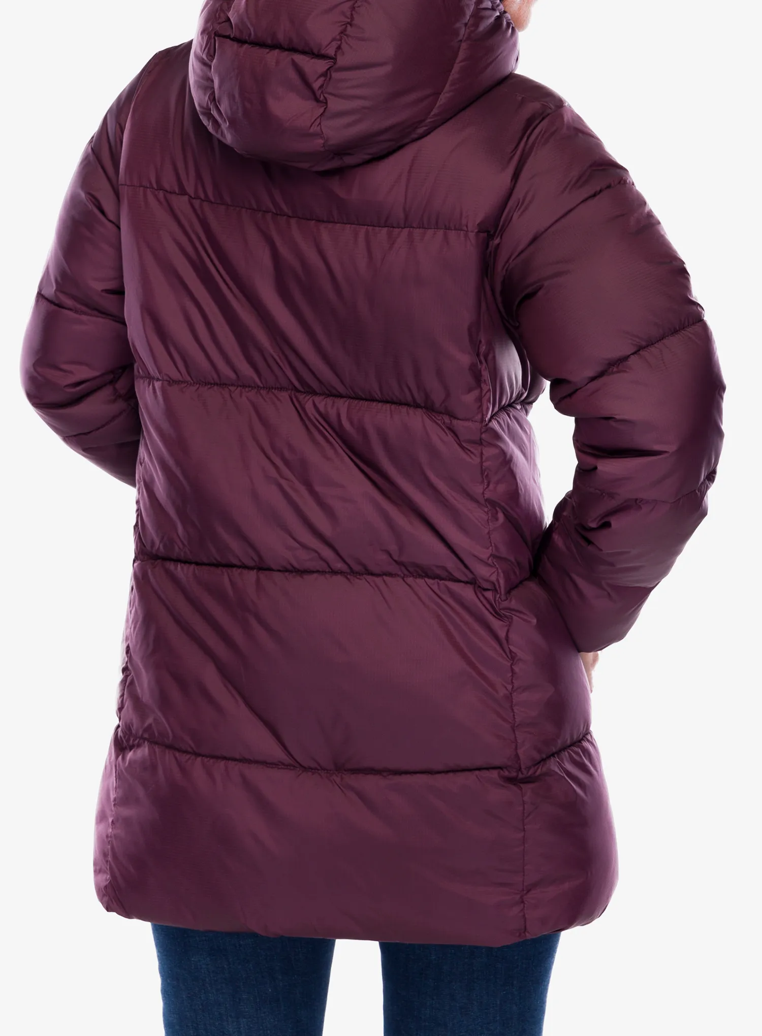 Ženski kaput Columbia Puffect II Mid Hooded Jacket - moonvista