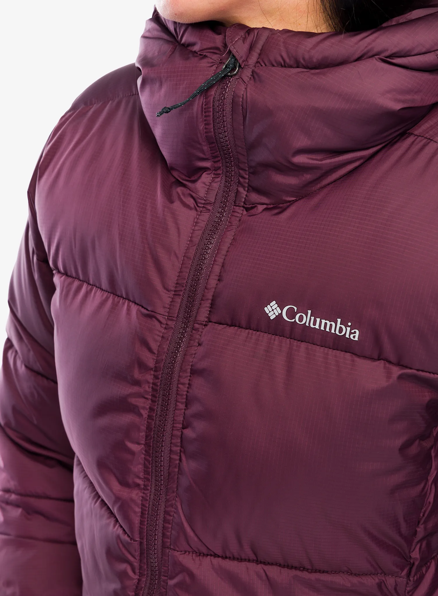 Ženski kaput Columbia Puffect II Mid Hooded Jacket - moonvista