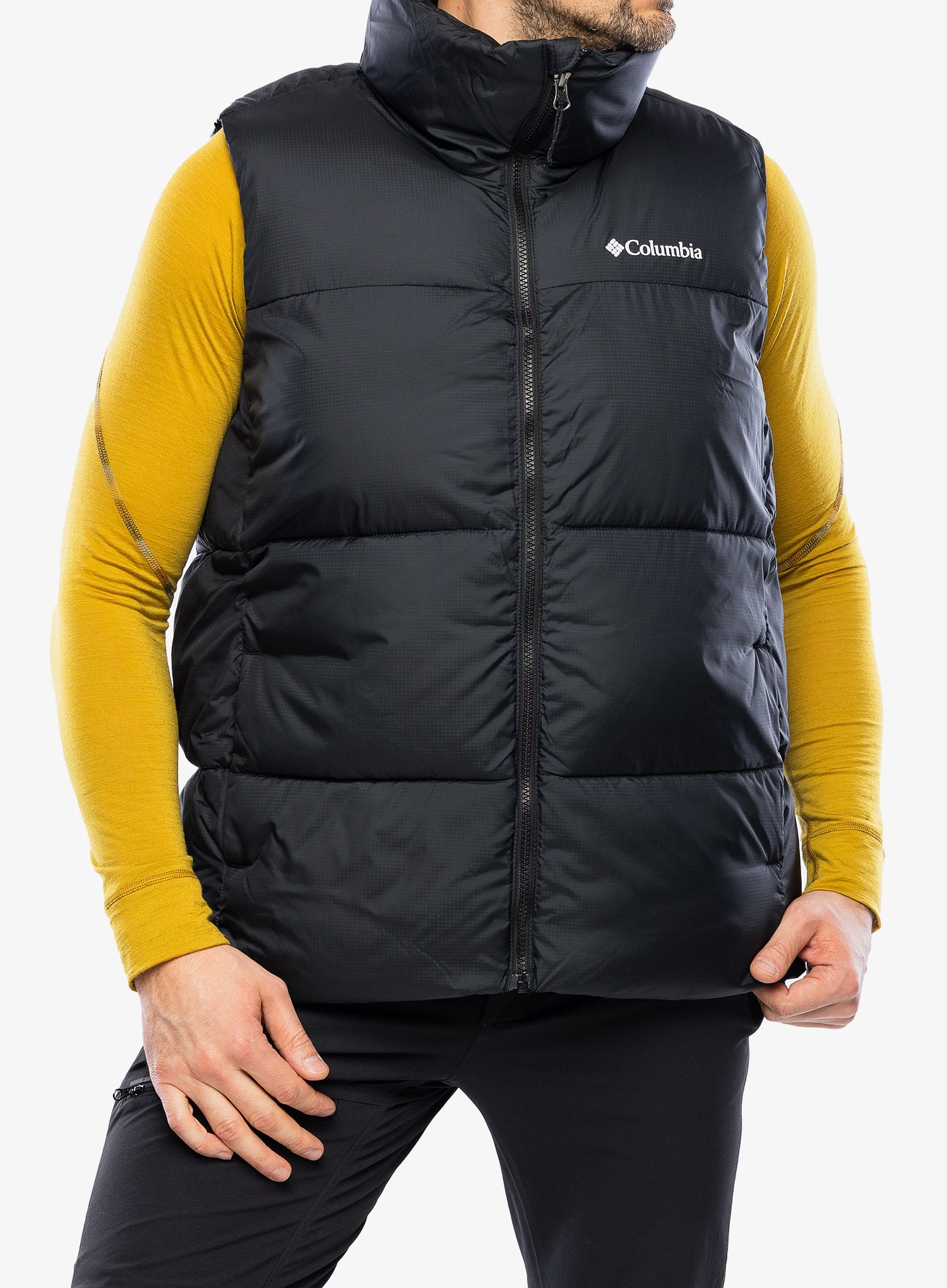 Prsluk s postavom Columbia Puffect II Vest - black