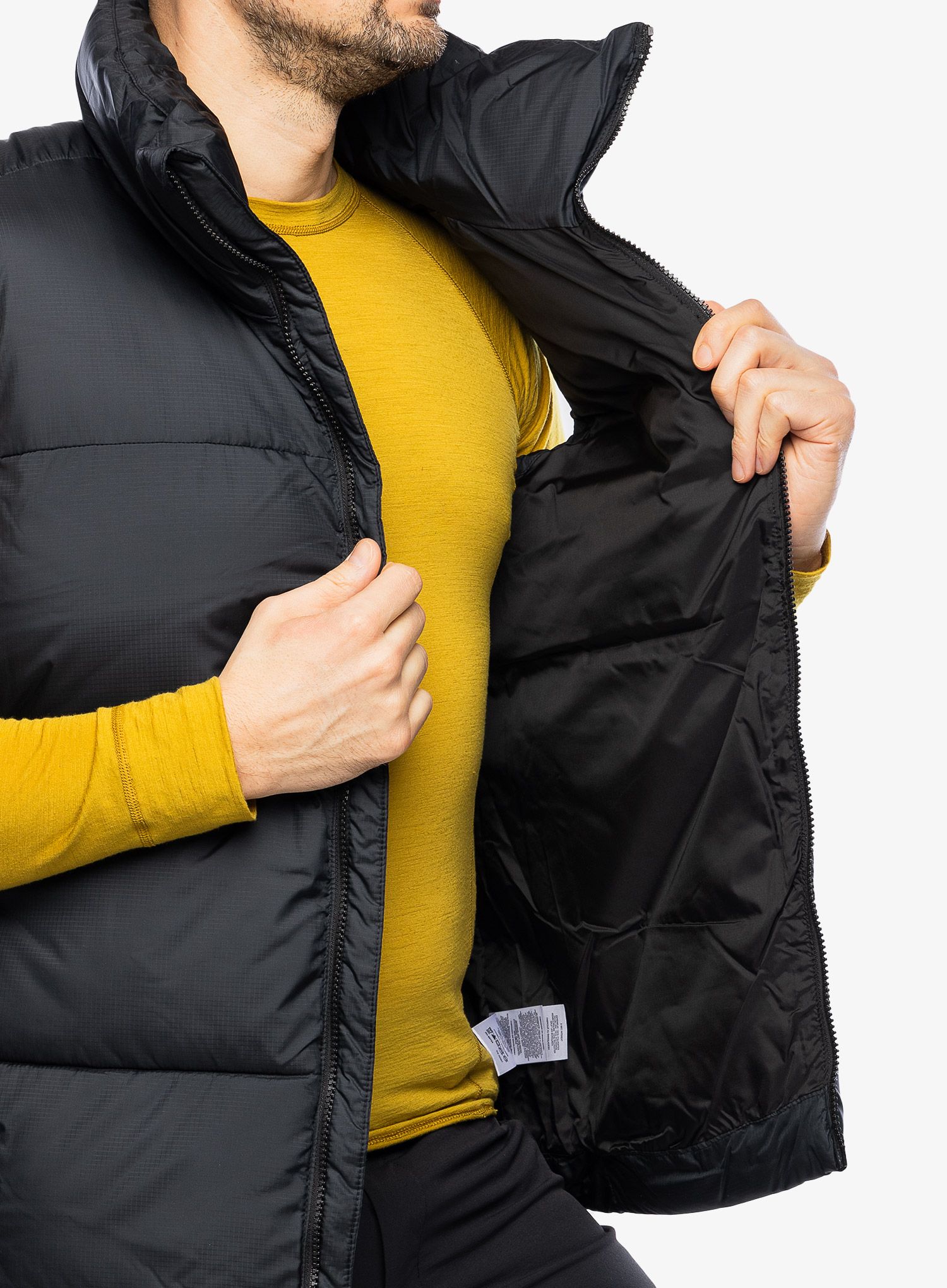 Prsluk s postavom Columbia Puffect II Vest - black
