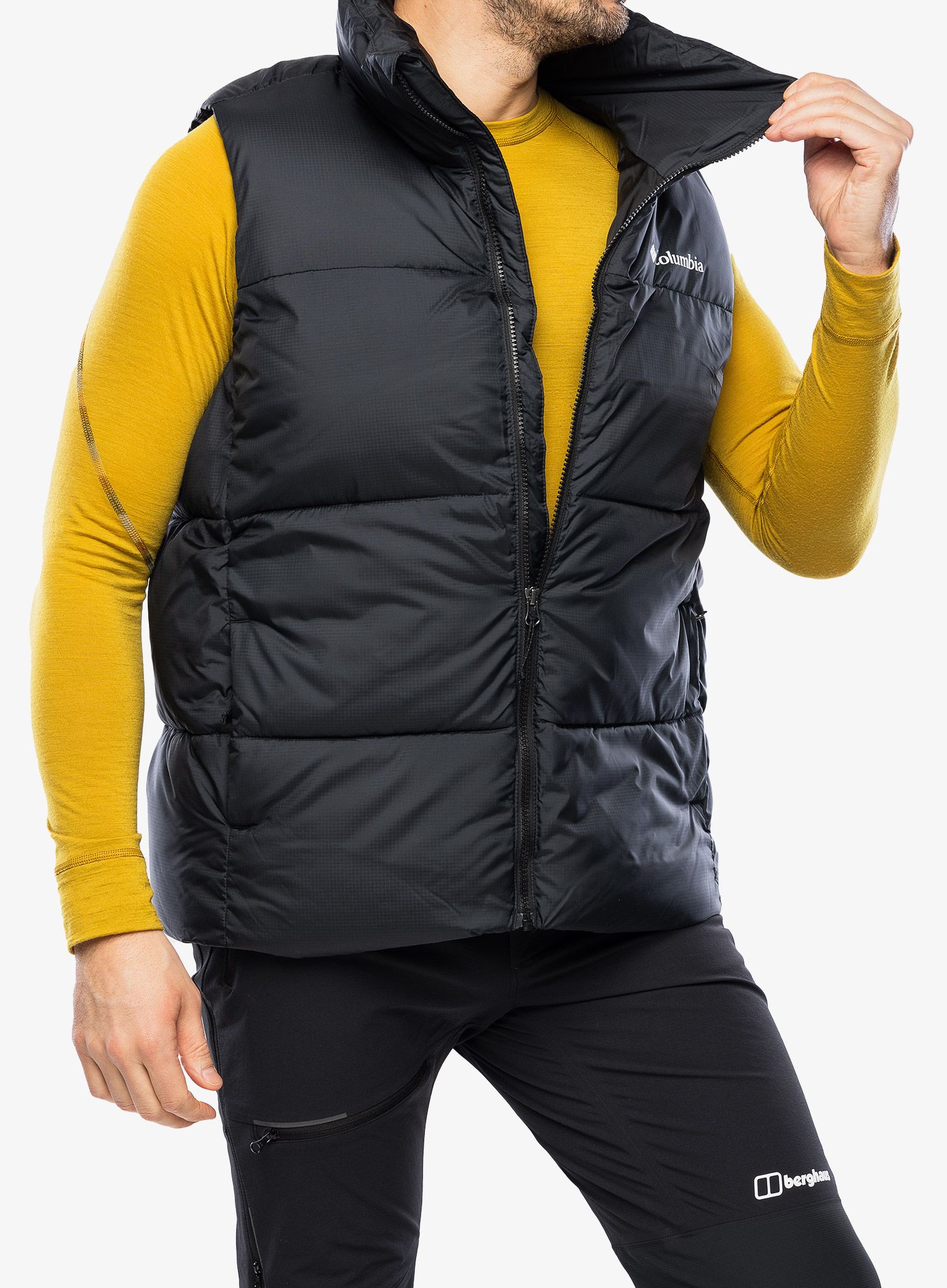 Prsluk s postavom Columbia Puffect II Vest - black