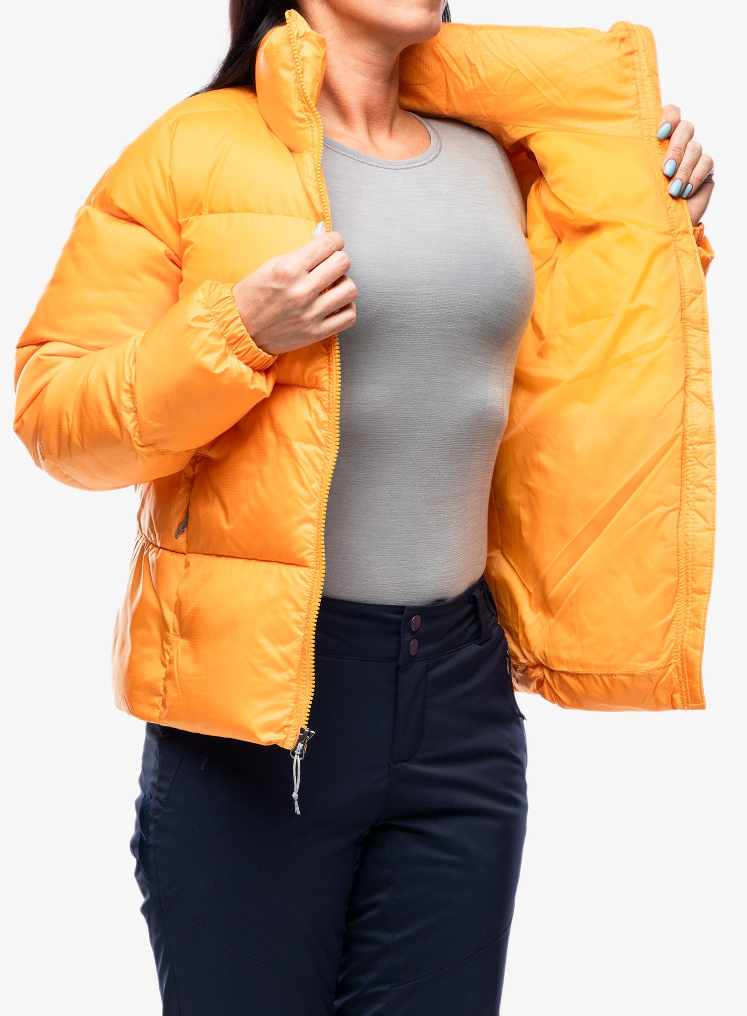 Jakna s postavom ženska Columbia Puffect Jacket - sunset peach
