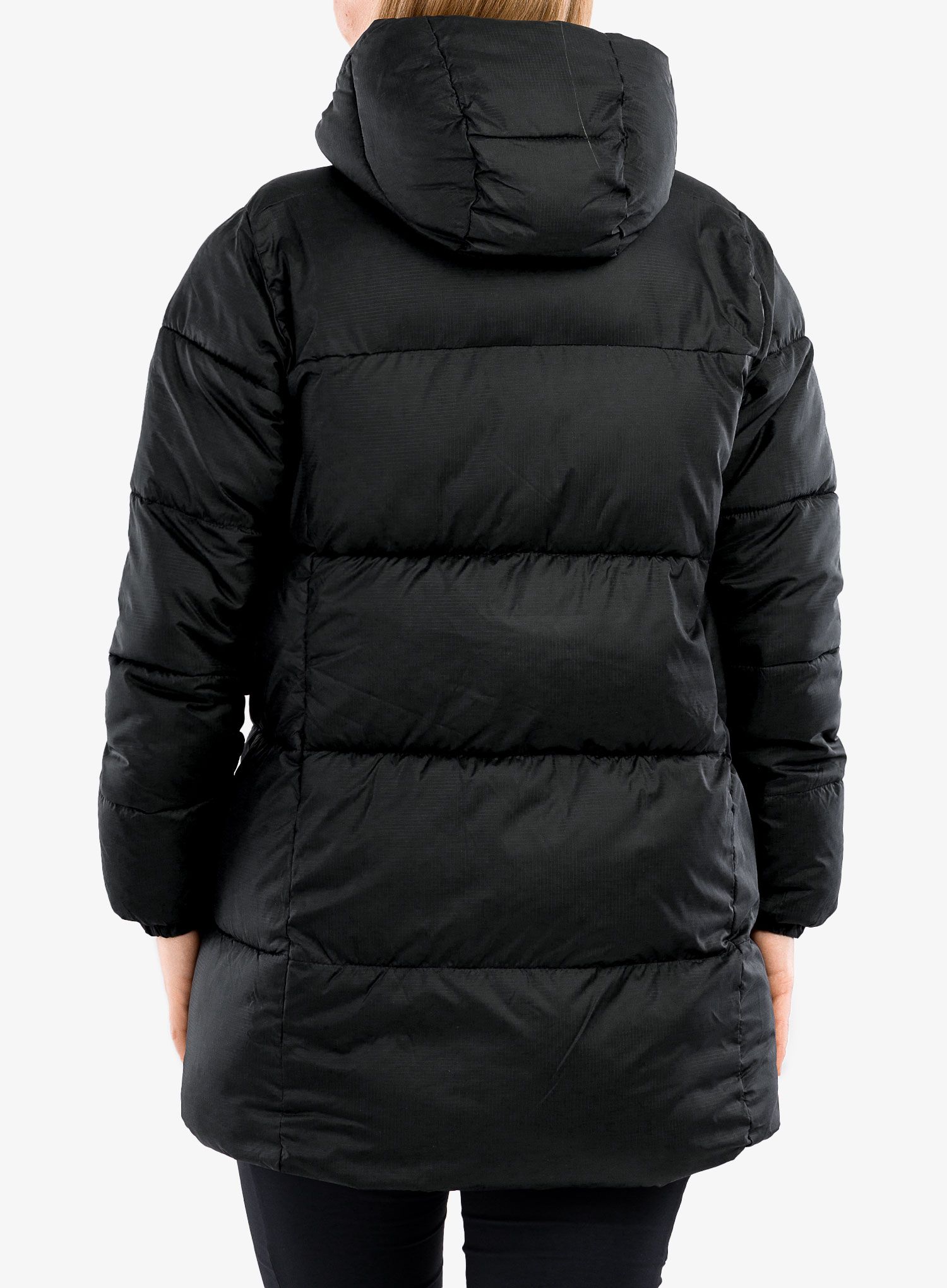 Ženski kaput Columbia Puffect Mid Hooded Jacket - black