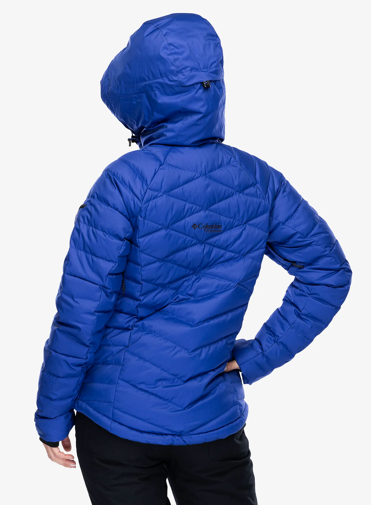 Ženska jakna Columbia Roaring Fork II Down Jacket - clematis blue