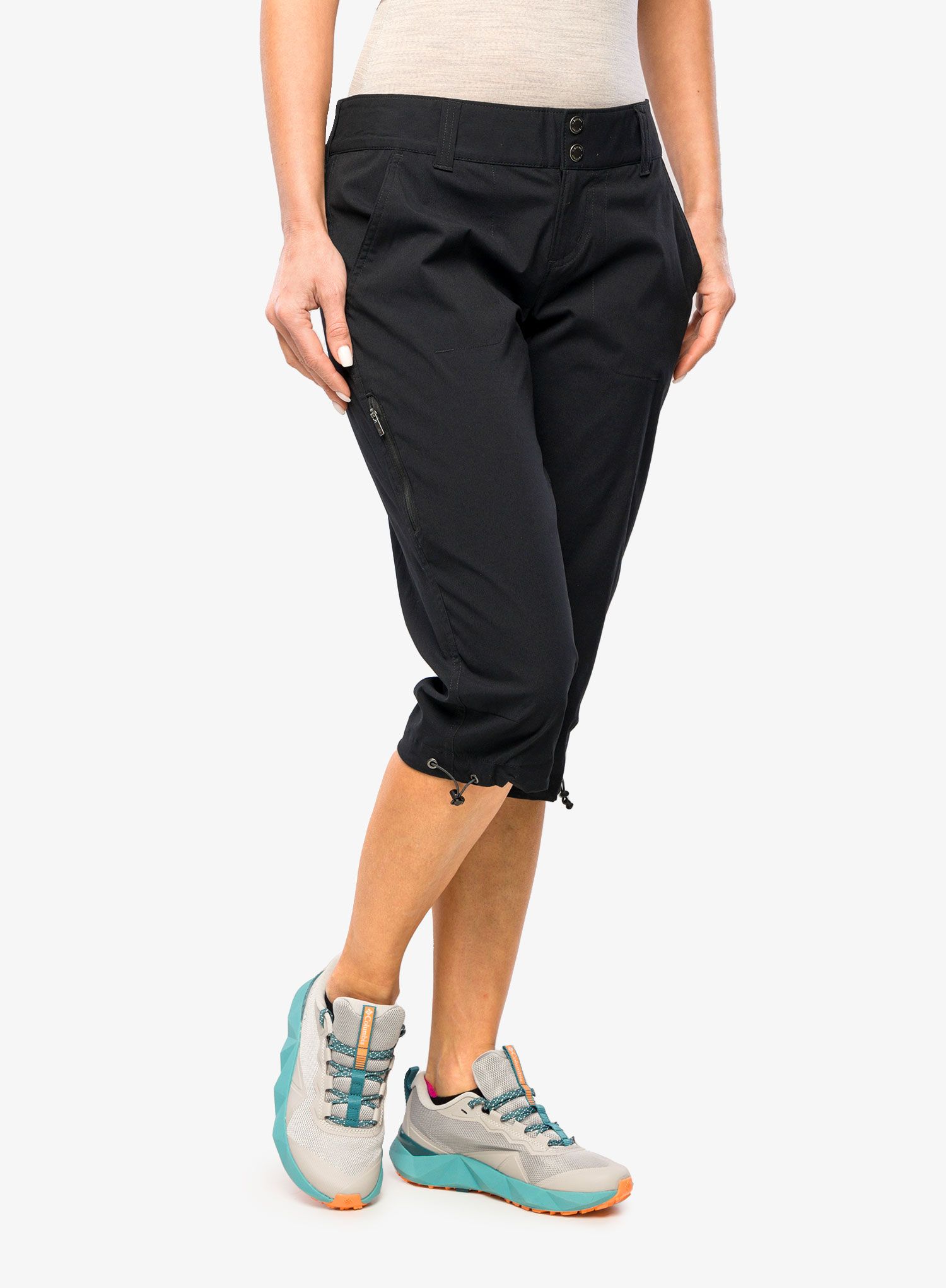 Ženske kratke hlače Columbia Saturday Trail II Knee Pant - black