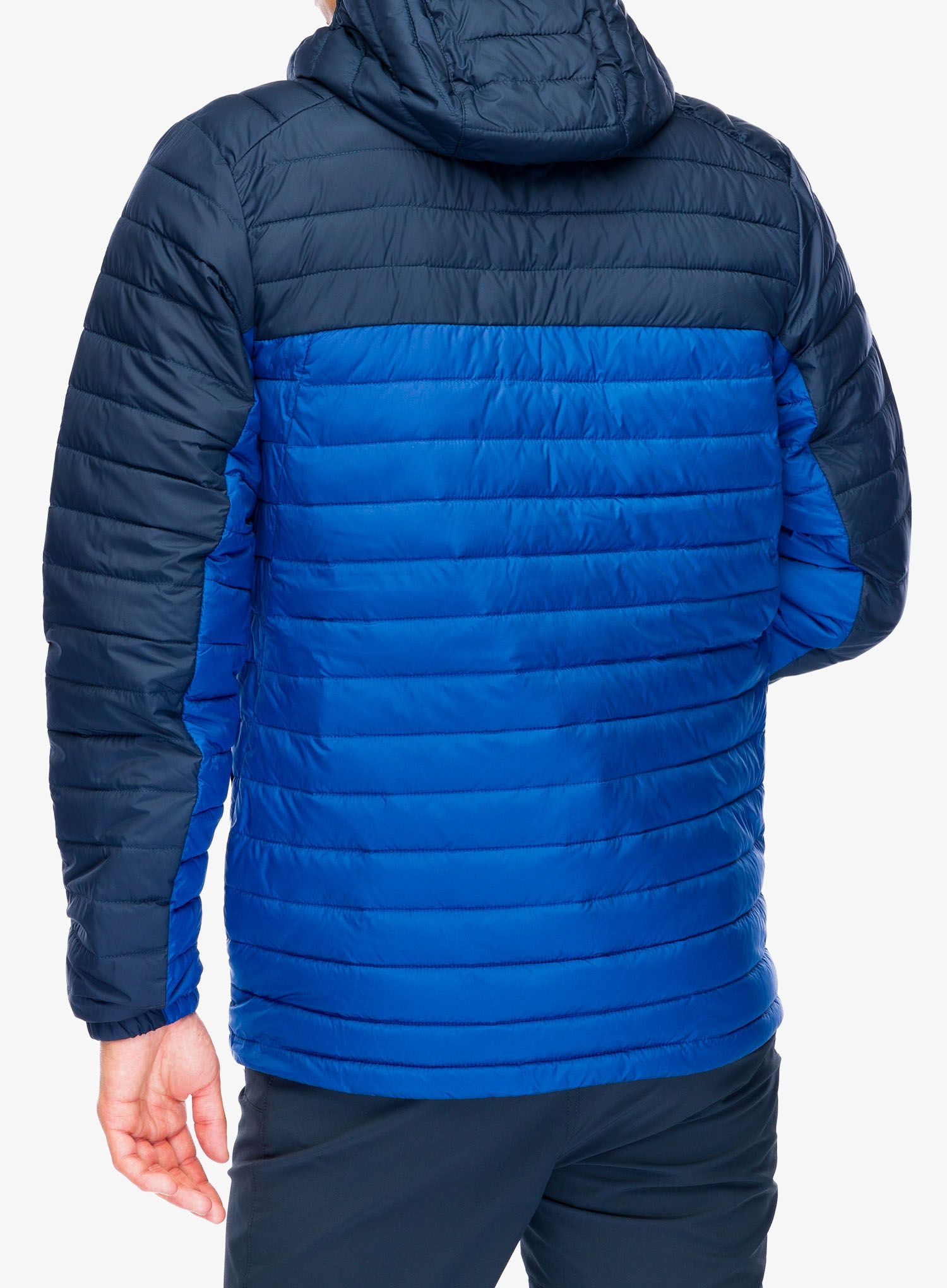 Jakna s postavom Columbia Silver Falls II Hooded Jacket - mountain blue/collegiate navy