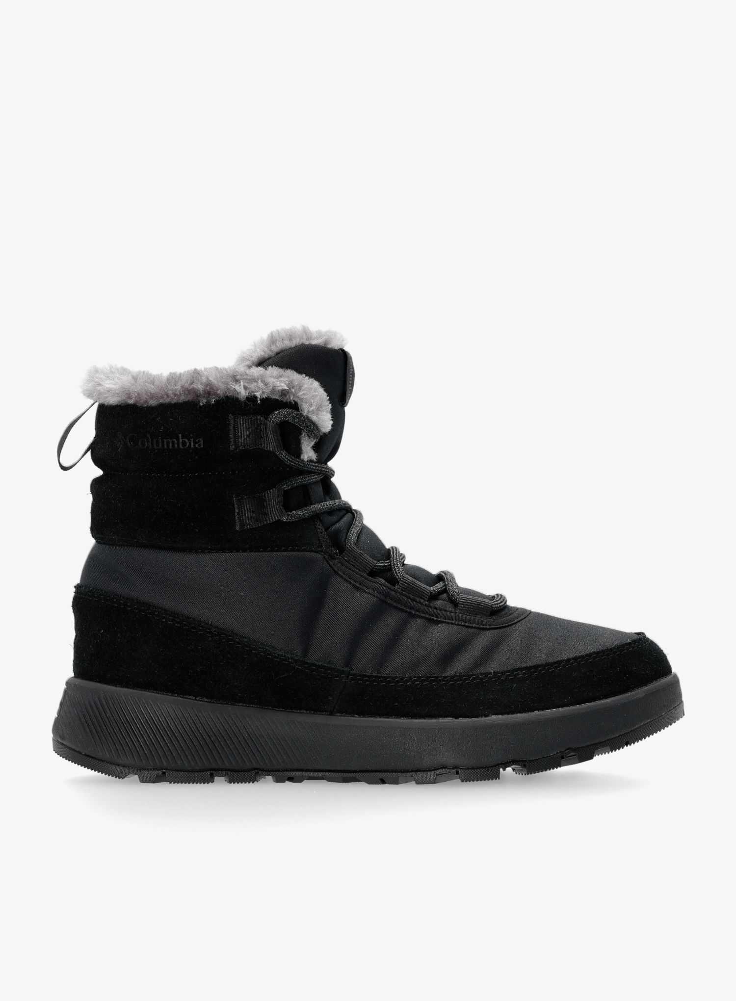 Ženske zimske cipele Columbia Slopeside Peak - black/graphite