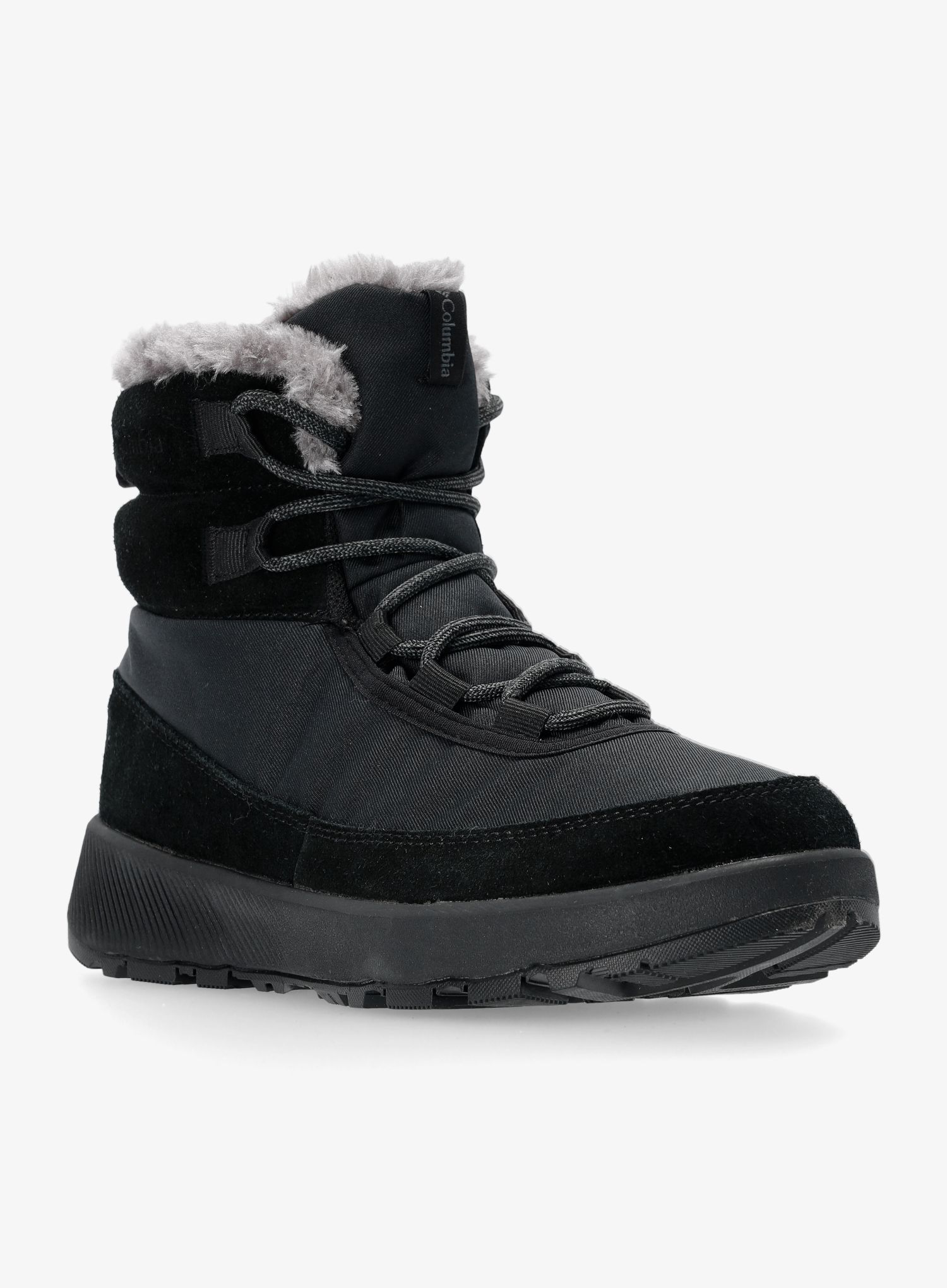 Ženske zimske cipele Columbia Slopeside Peak - black/graphite