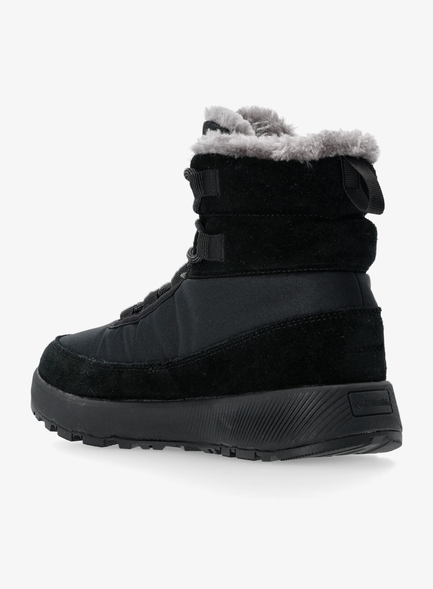 Ženske zimske cipele Columbia Slopeside Peak - black/graphite