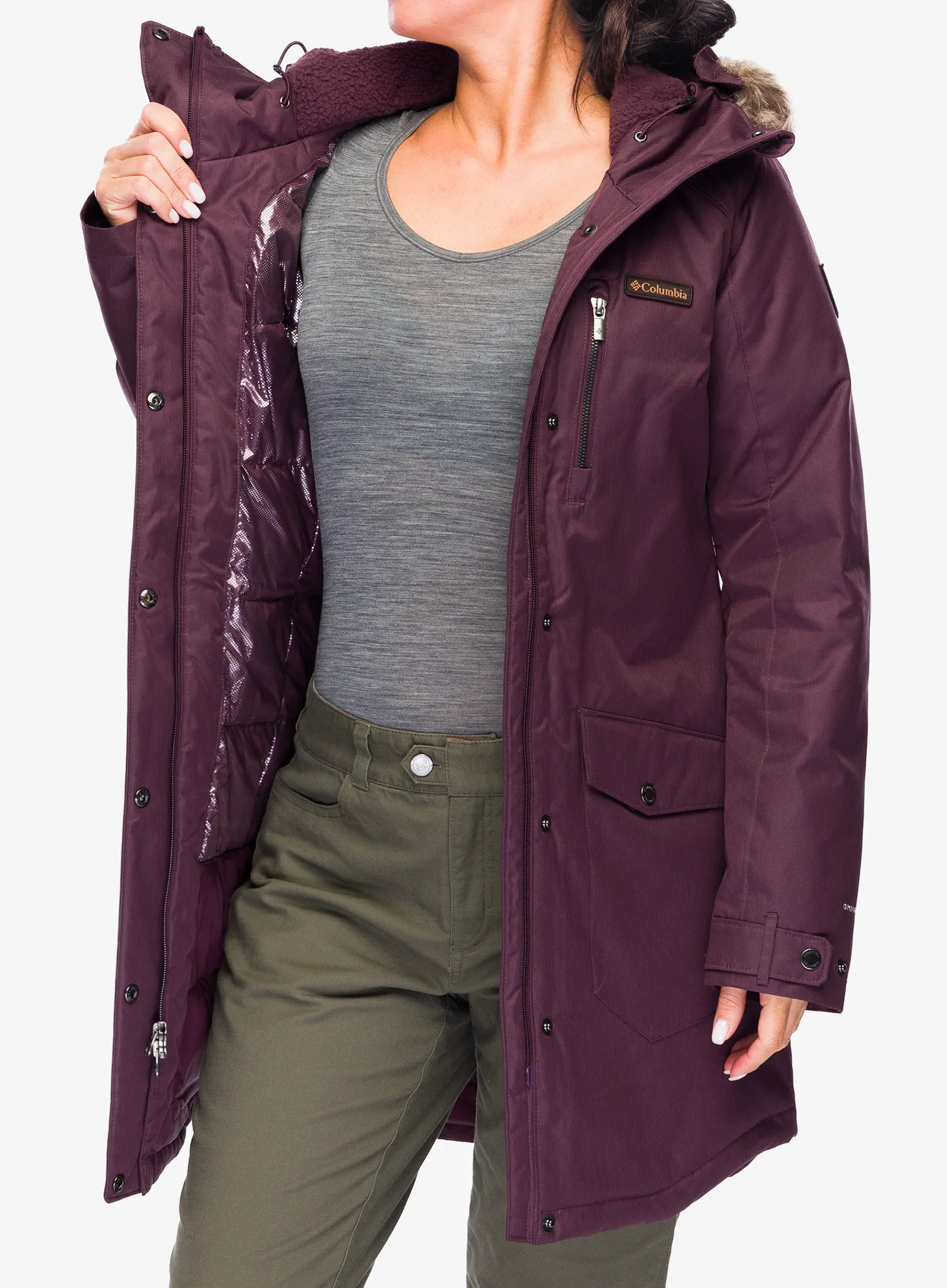 Ženski kaput Columbia Suttle Mountain Long Insulated Jacket