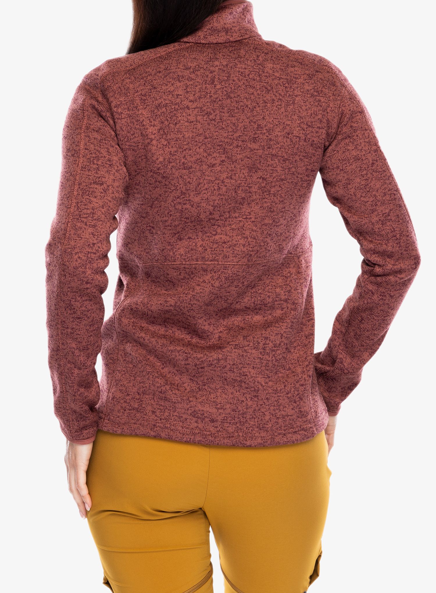 Dukserica od flisa Columbia Sweater Weather Full Zip - beetroot heather