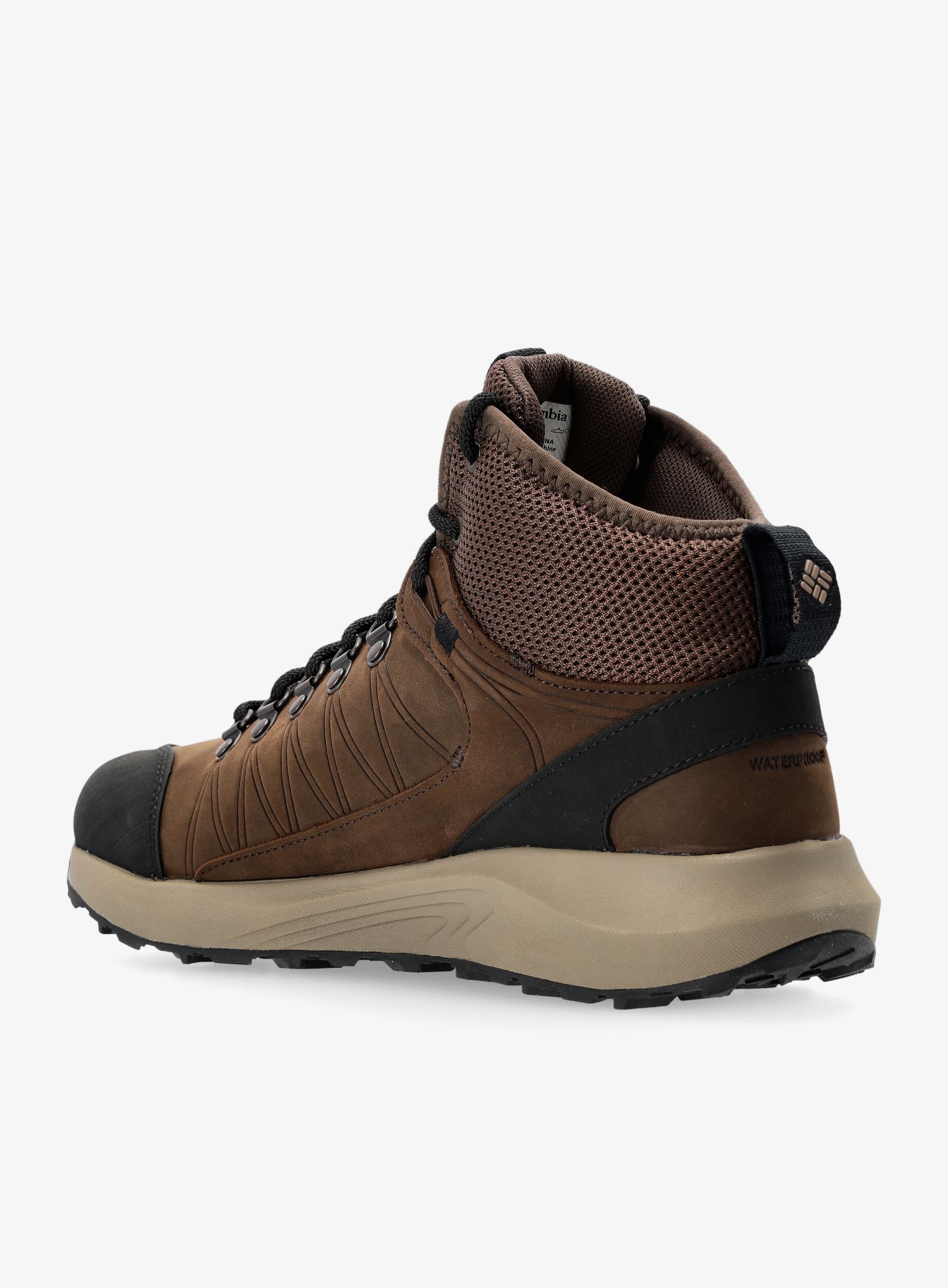 Planinarske cipele Columbia Trailstorm Crest Mid Waterproof - cordovan/black