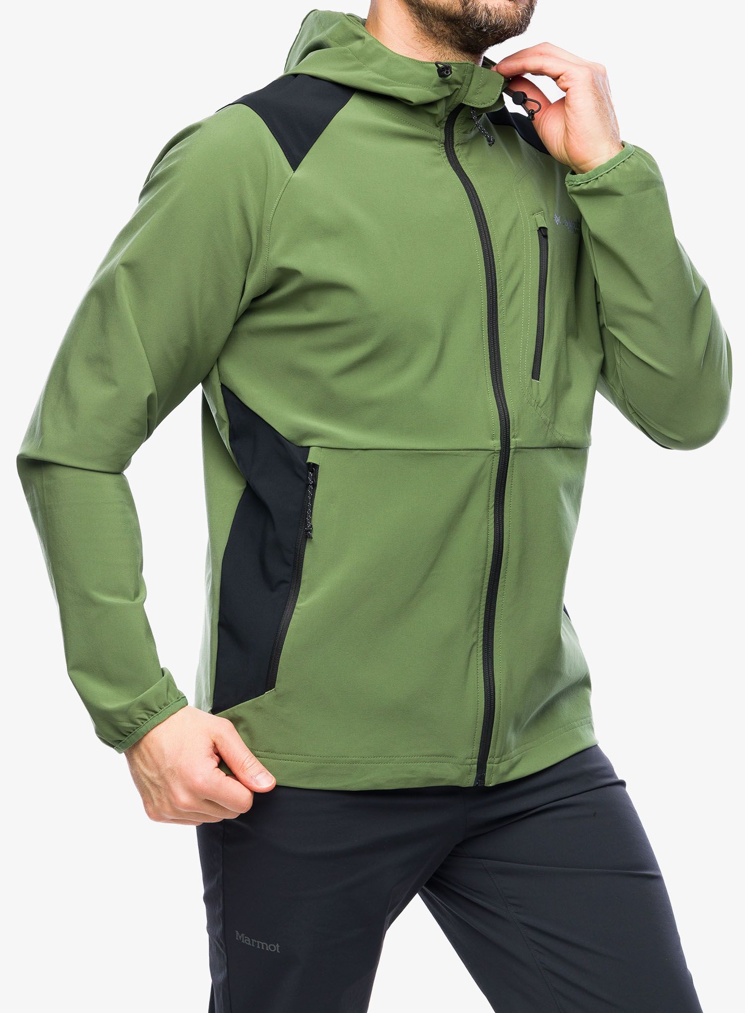 Softshell jakna Columbia Triple Canyon Hooded Jacket - canteen