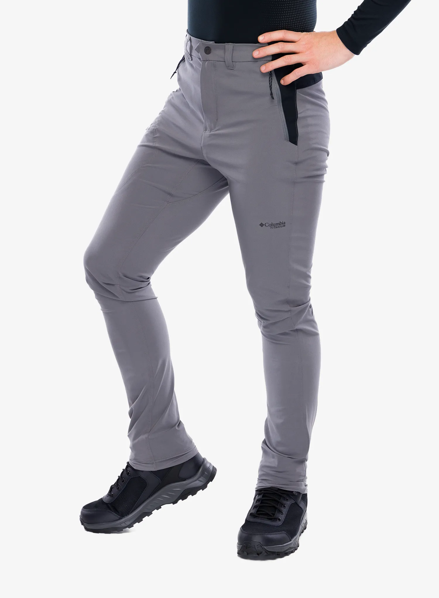 Planinarske hlače Columbia Triple Canyon Pant II - city grey