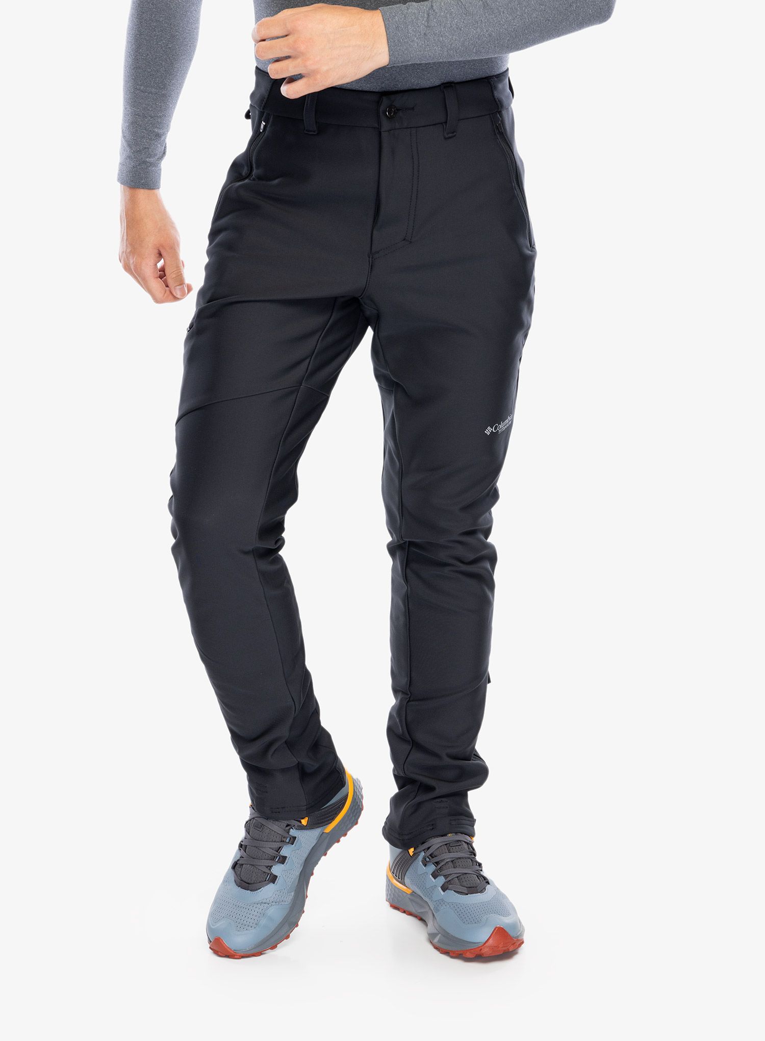 Softshell hlače Columbia Vast Canyon Softshell Pant - black