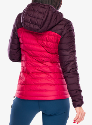 Ženska perjana jakna Columbia Westridge Hooded Down Jacket - moonvista/daredevil
