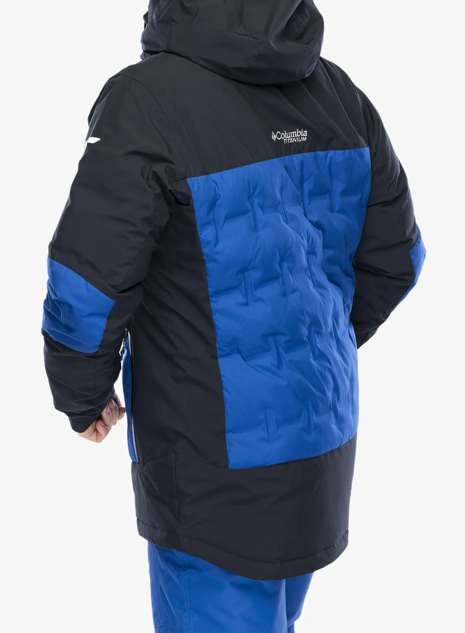 Skijaška jakna Columbia Wild Card IV Down Jacket - mountain blue/black
