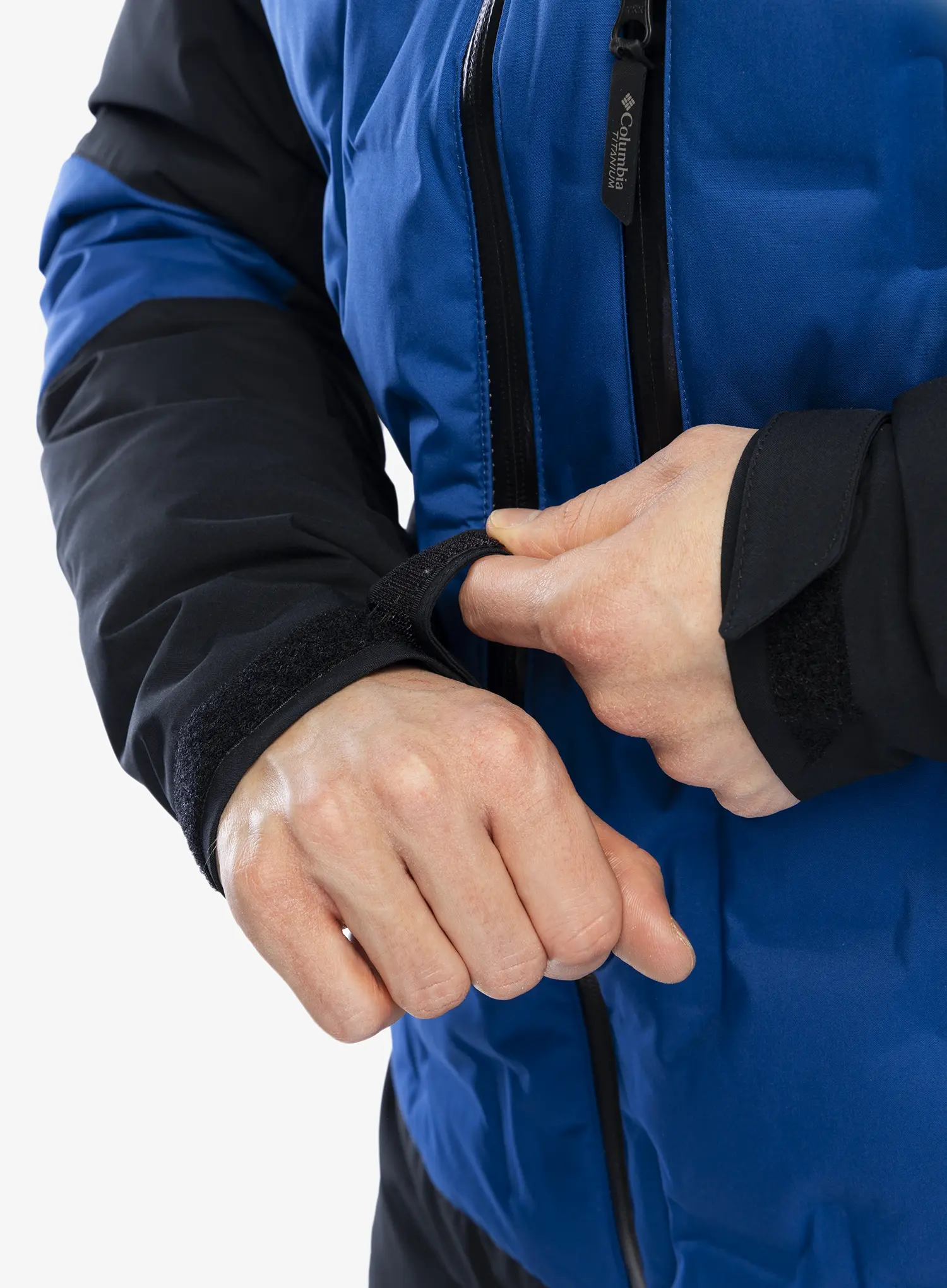 Skijaška jakna Columbia Wild Card IV Down Jacket - mountain blue/black