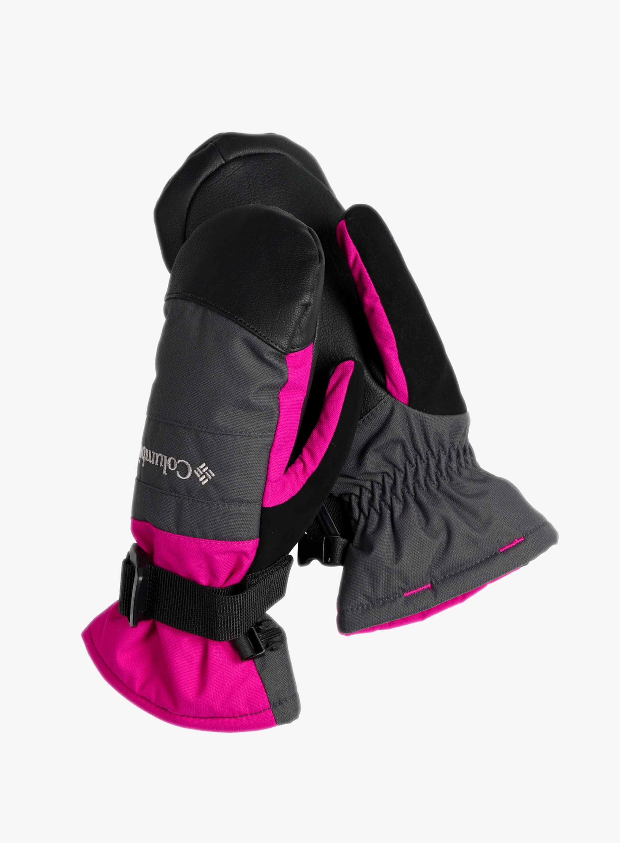 Dječje rukavice Columbia Youth Whirlibird II Mitten - shark/wild fuchsia