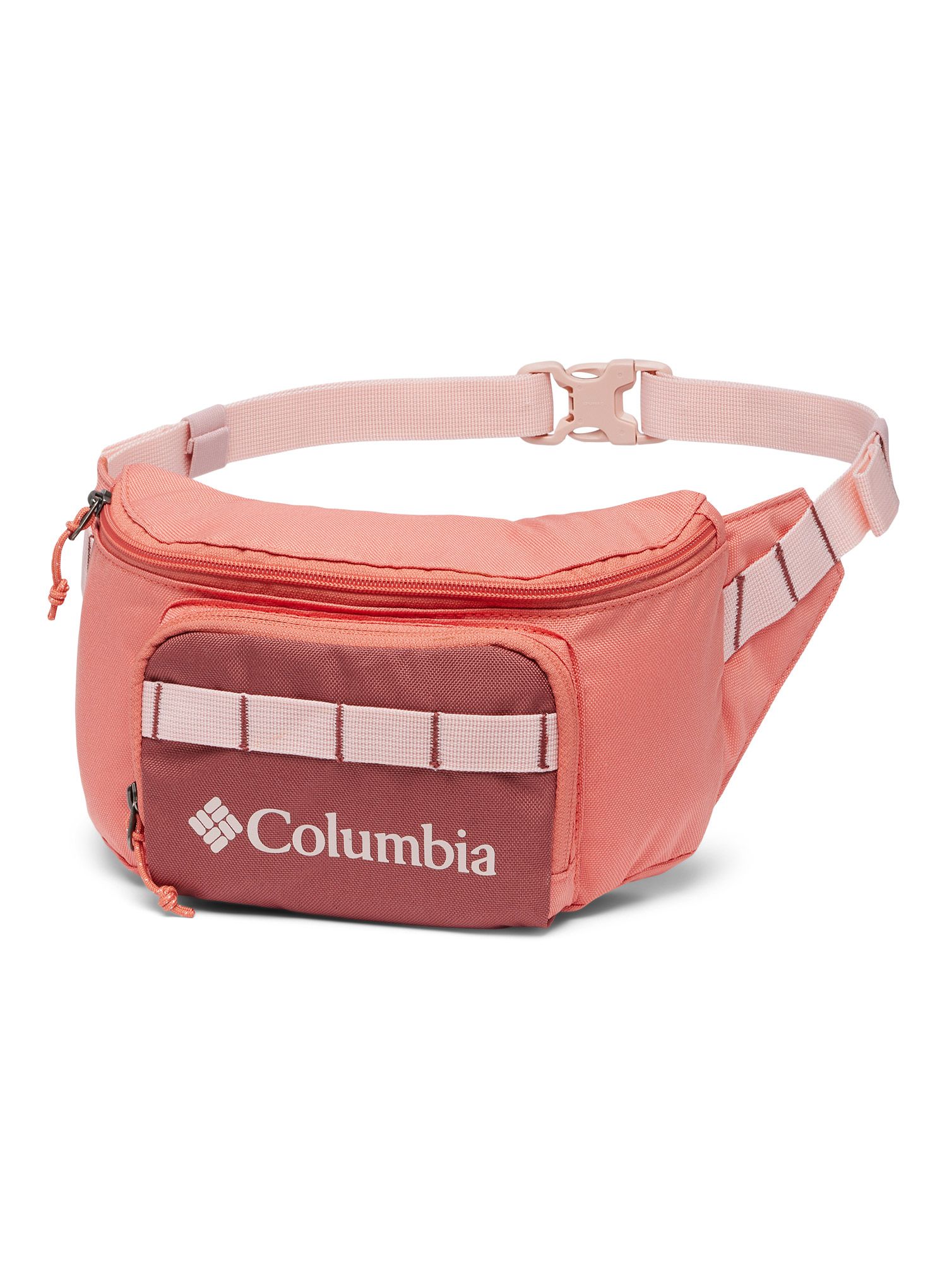 Torbica oko struka Columbia Zigzag Hip Pack - faded peach/beetroot