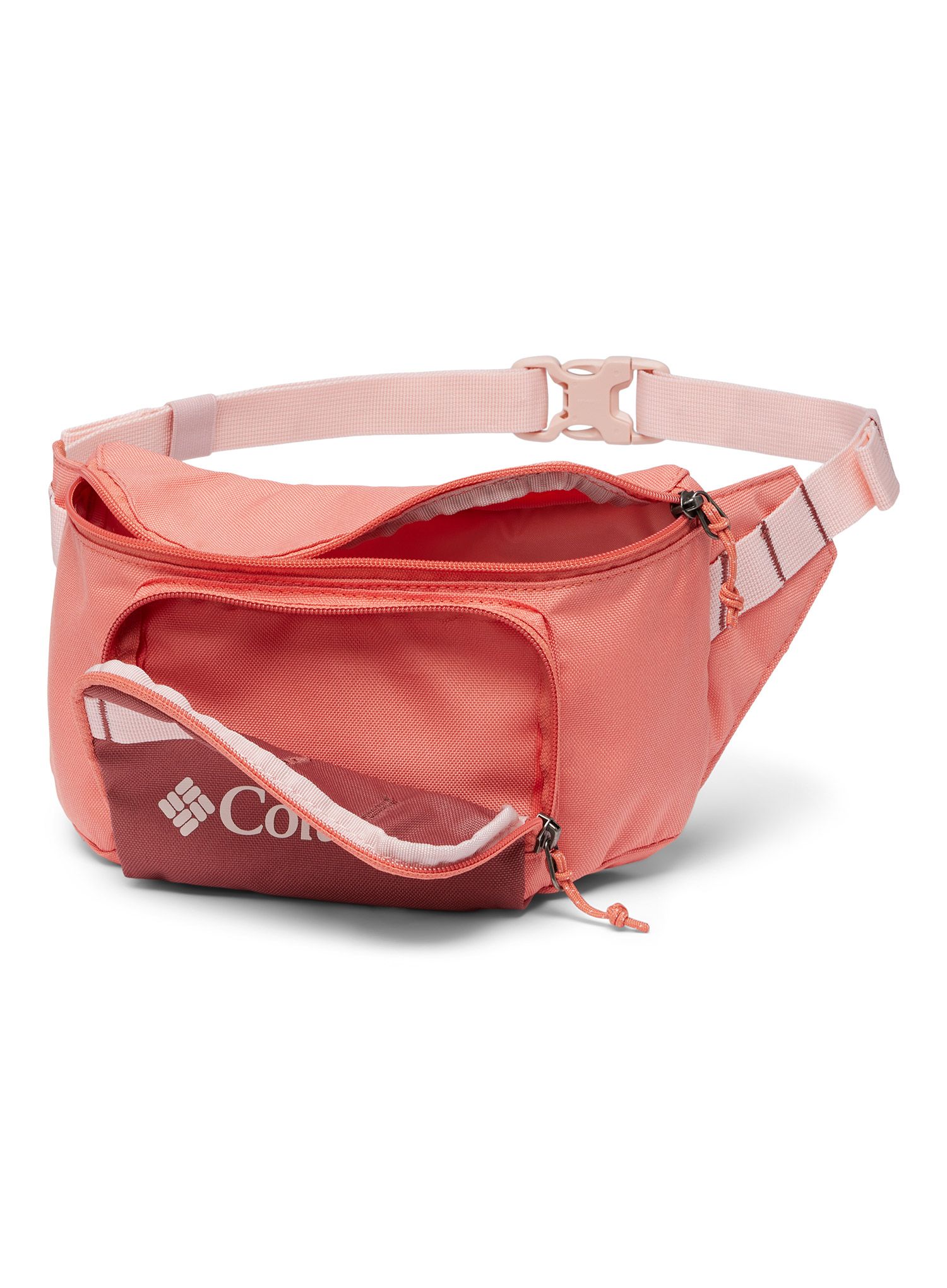 Torbica oko struka Columbia Zigzag Hip Pack - faded peach/beetroot