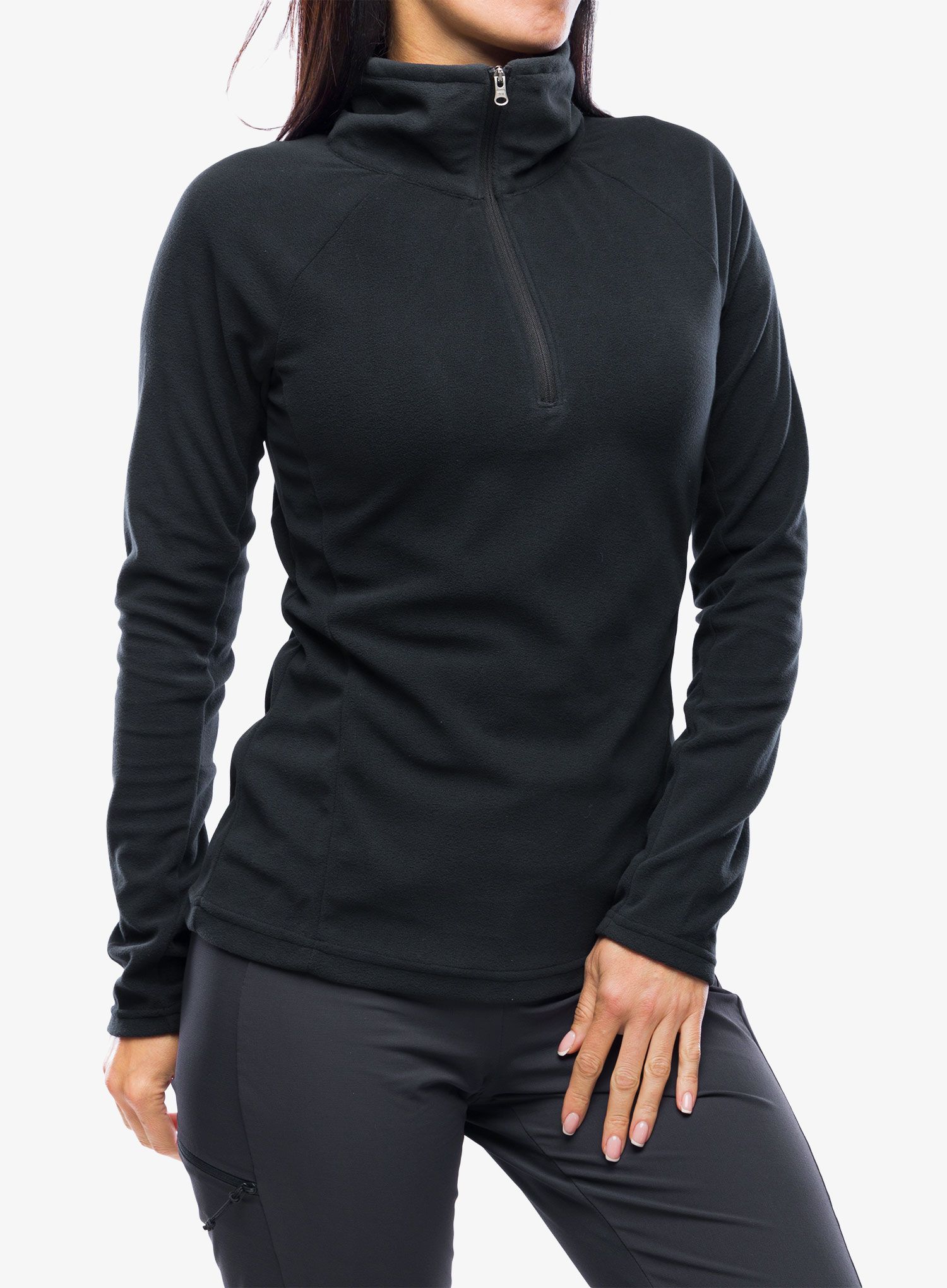 Ženska dukserica Columbia Glacial IV 1/2 Zip - black
