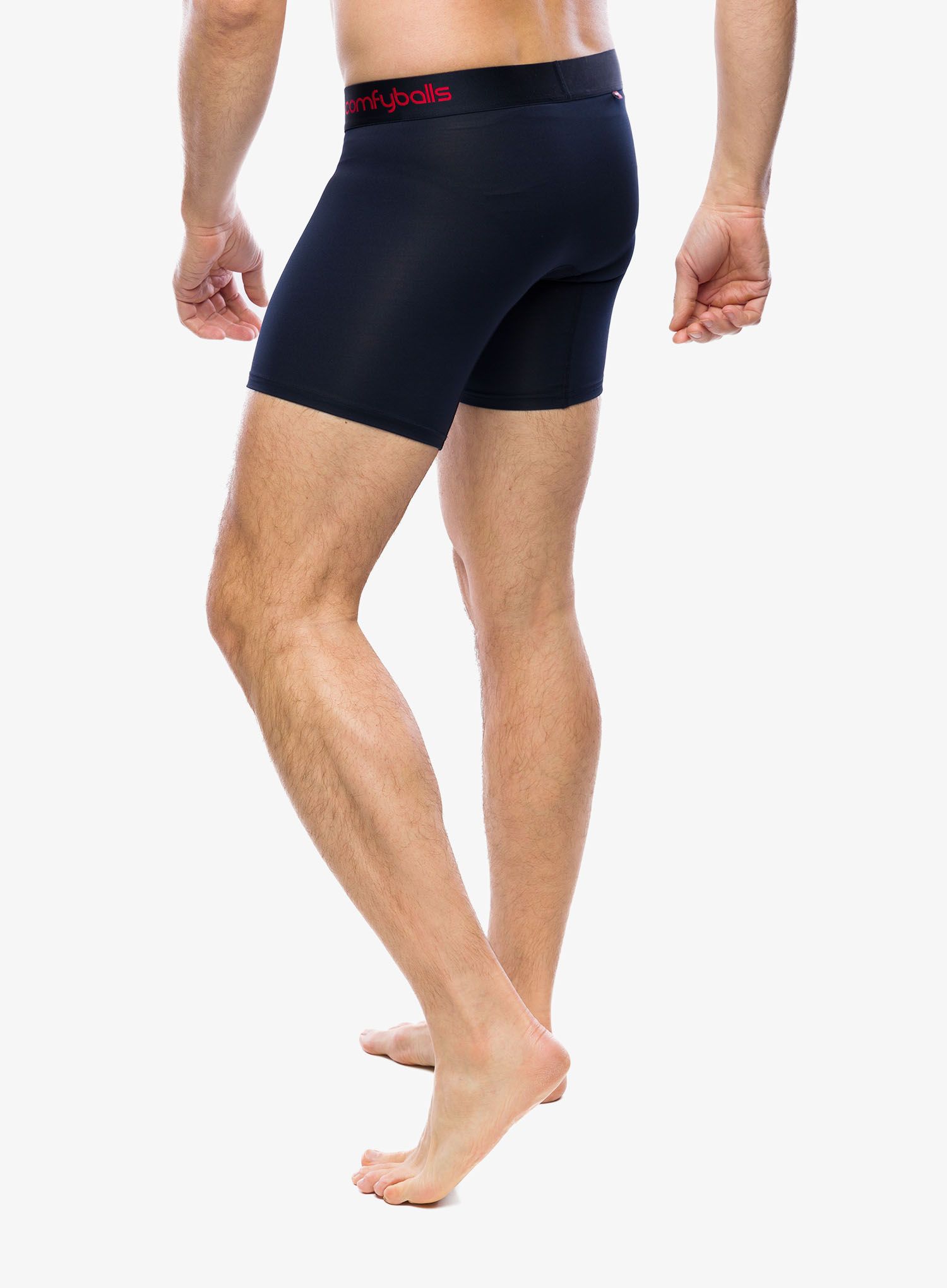 Termoaktivne bokserice Comfyballs Long Performance - navy racing